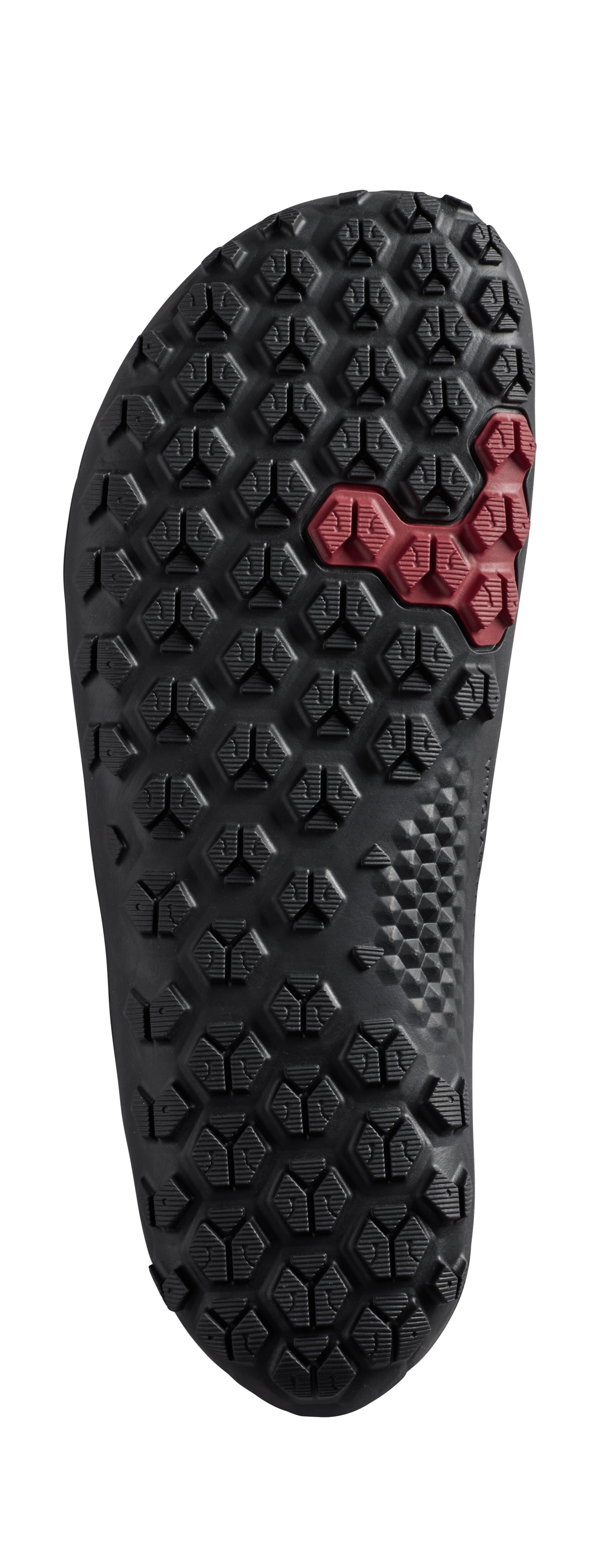 Vivobarefoot Tracker Textile AT II Mens barfodssko til mænd i farven obsidian, sål