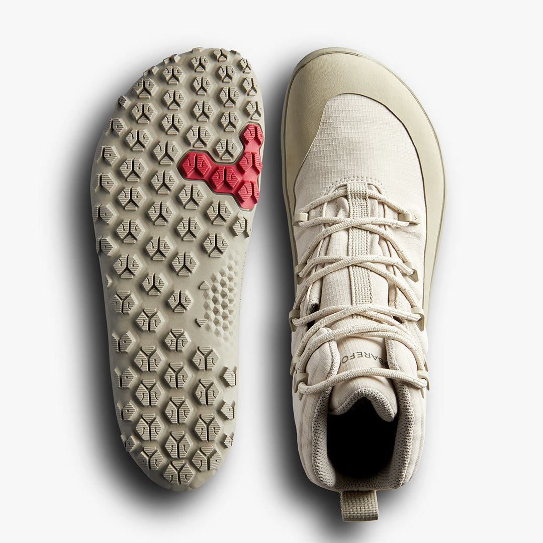 Vivobarefoot Tracker Textile AT Mens – Silver Birch