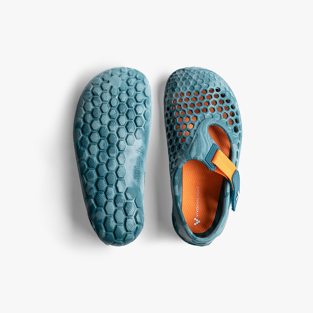 Vivobarefoot Ultra Bloom Preschool – Ocean Wave 