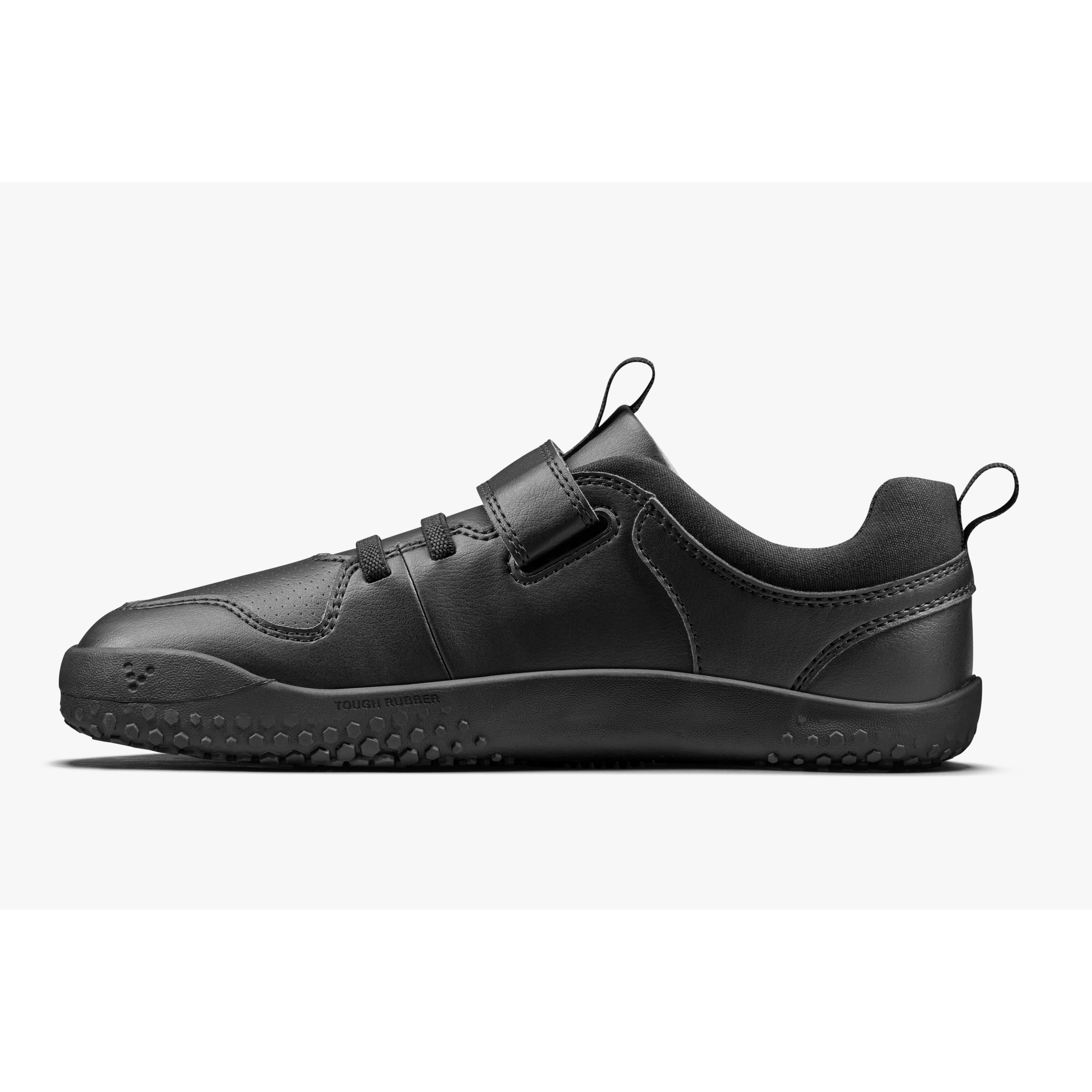 Vivobarefoot Primus Ludo School Animal-Free Juniors – Obsidian