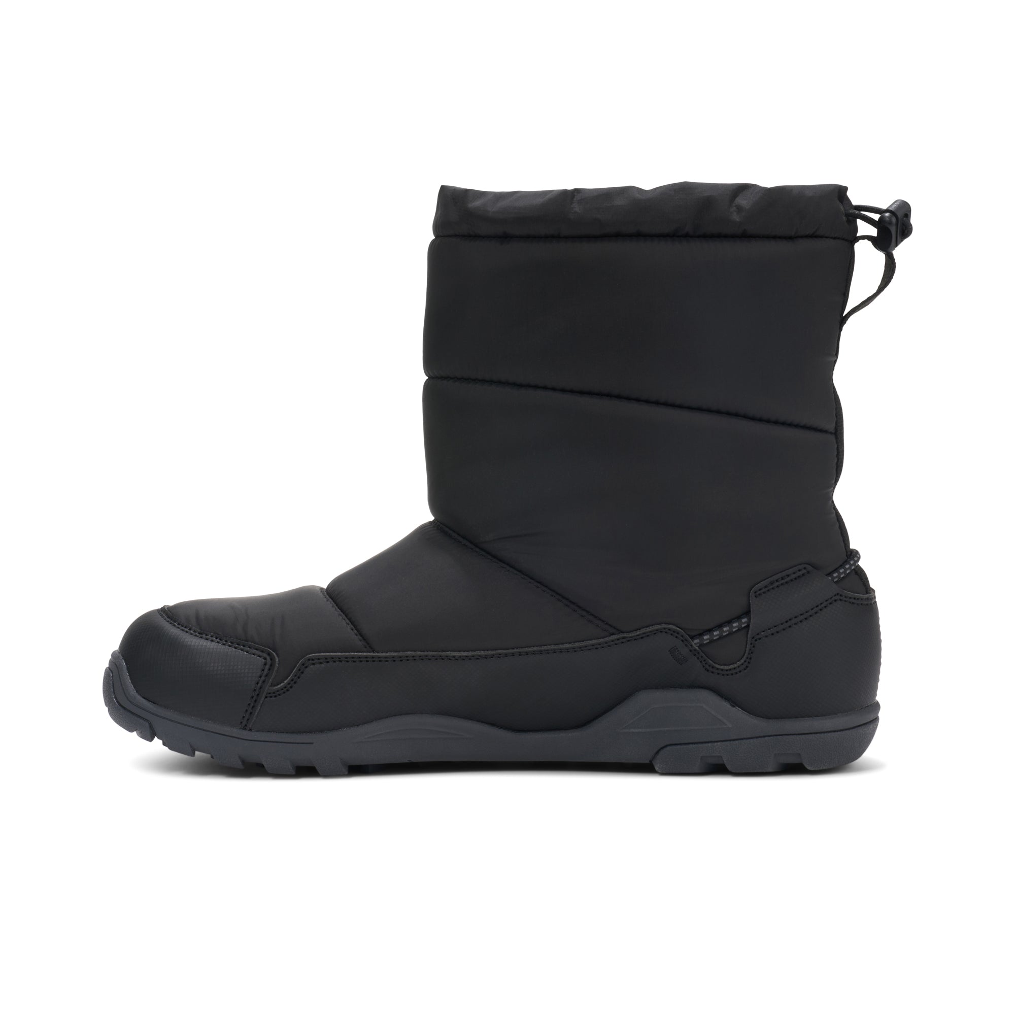 Xero Shoes Alpine Pull-On barfodssko til herre i farven Black, set fra indersiden