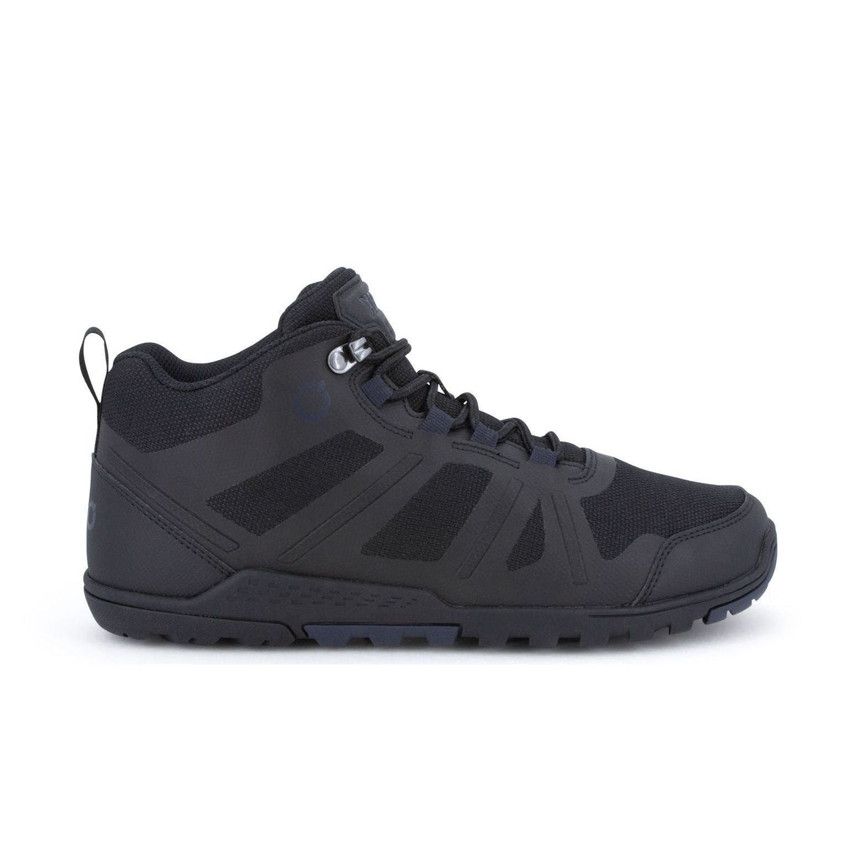 Xero Shoes Daylite Hiker Fusion sort barfodsstøvle til mænd set fra ydersiden