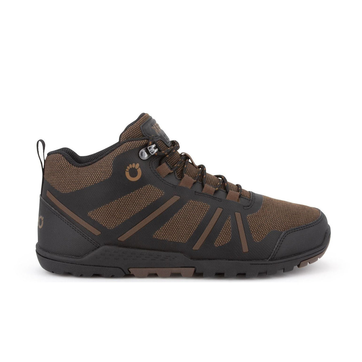 Xero Shoes Daylite Hiker Fusion barfodsstøvle i brun pecan mesh set fra ydersiden