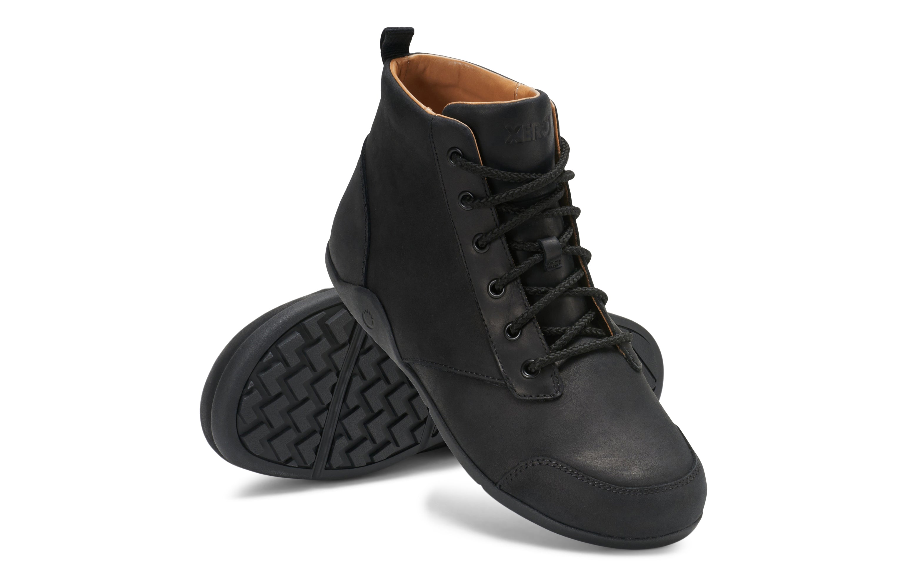 Xero Shoes Denver Leather Lined Men – Black