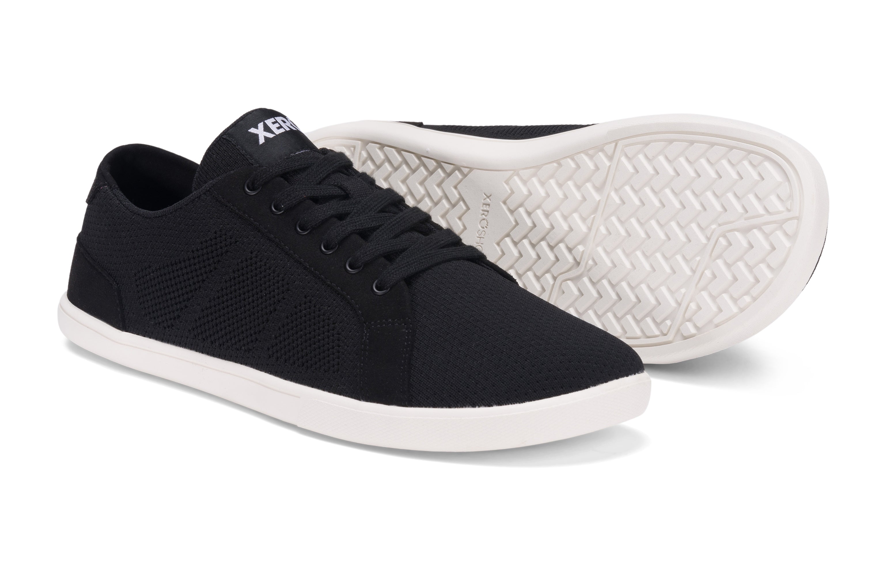 Xero Shoes Dillon Mens barfods sneakers til mænd i farven black, par