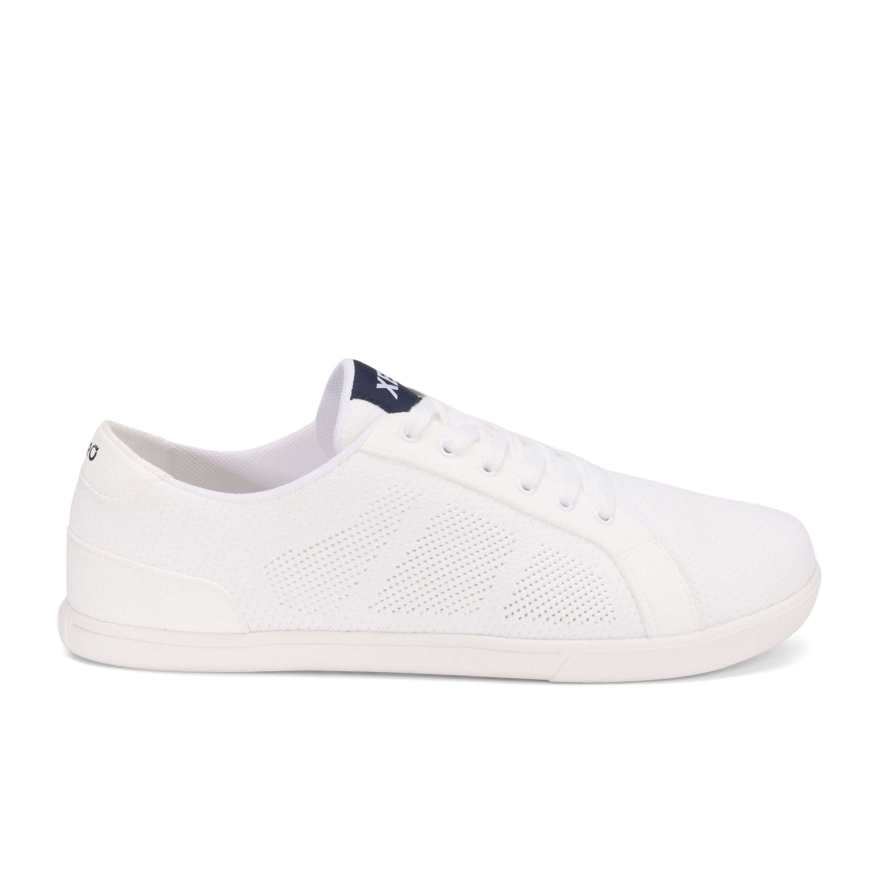 Xero Shoes Dillon Mens barfods sneakers til mænd i farven white, yderside