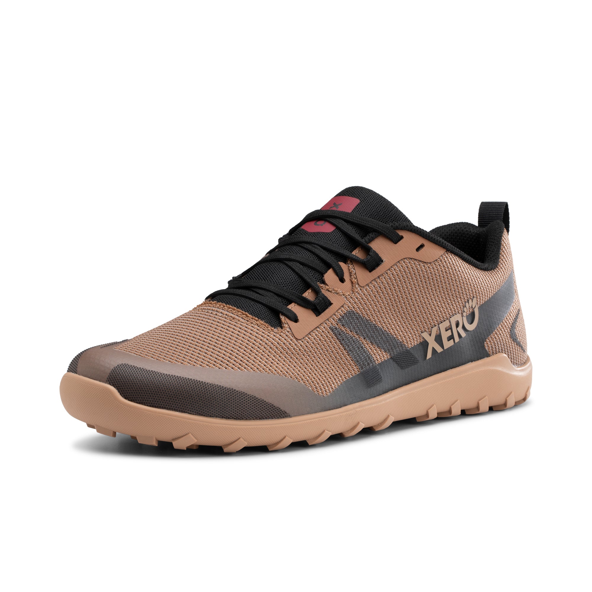 Xero Shoes Mesa Summit barfodssko til herre i farven Rawhide, set skråt forfra