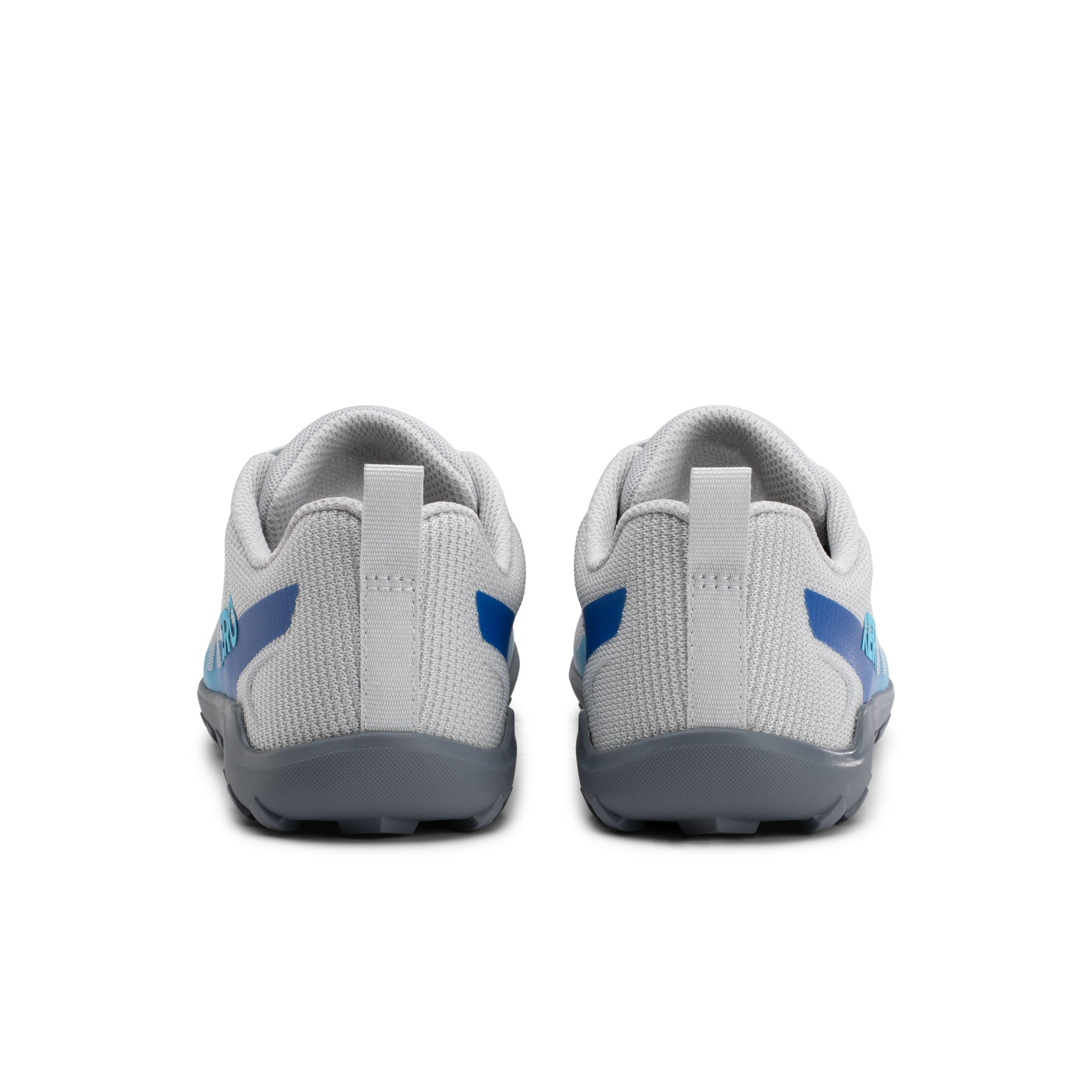 Xero Shoes Mesa Summit barfodssko til dame i farven Lunar / Xero Blue, set bagfra