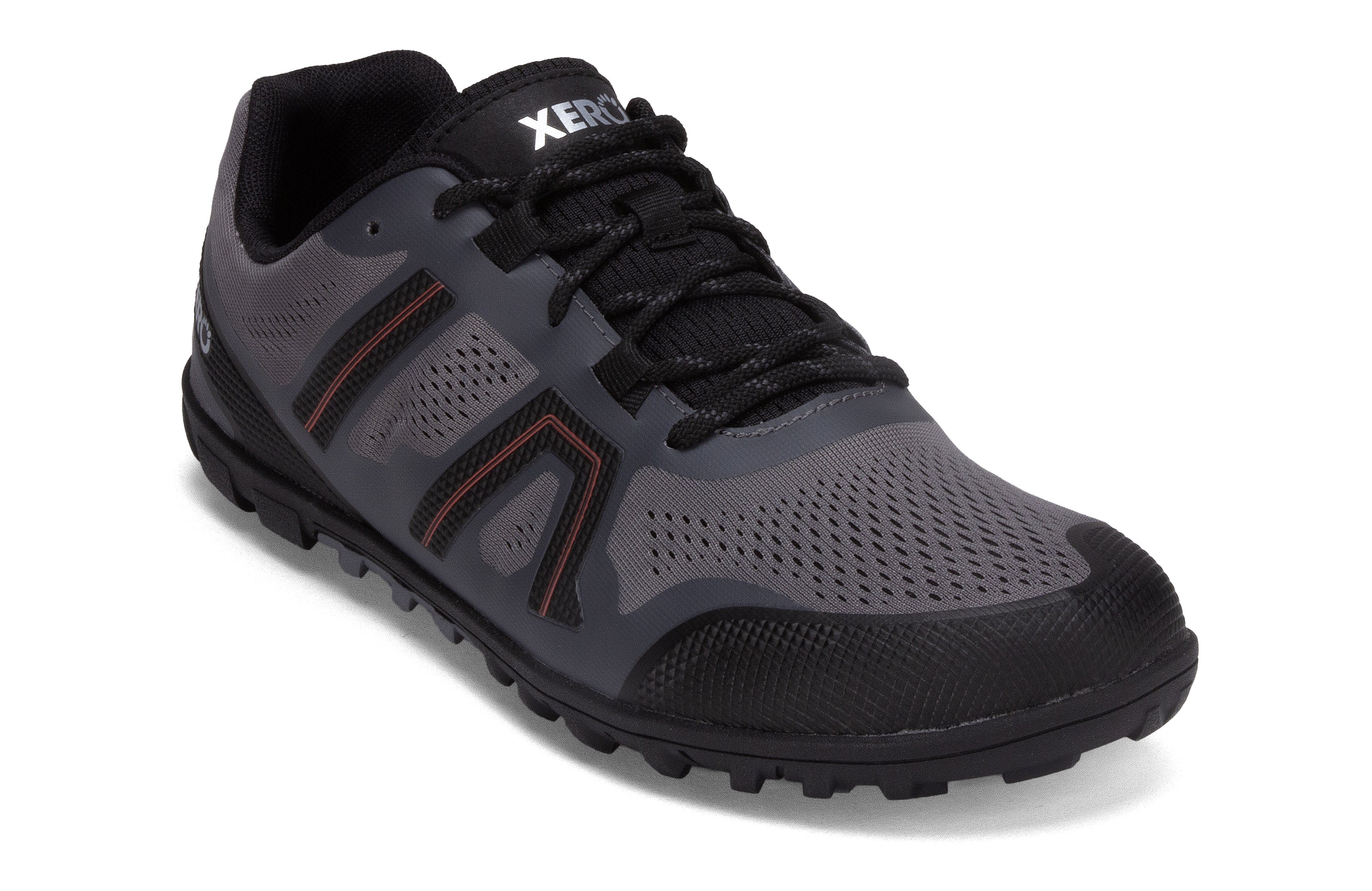 Xero Shoes Mesa Trail II Mens – Steel Gray / Orange