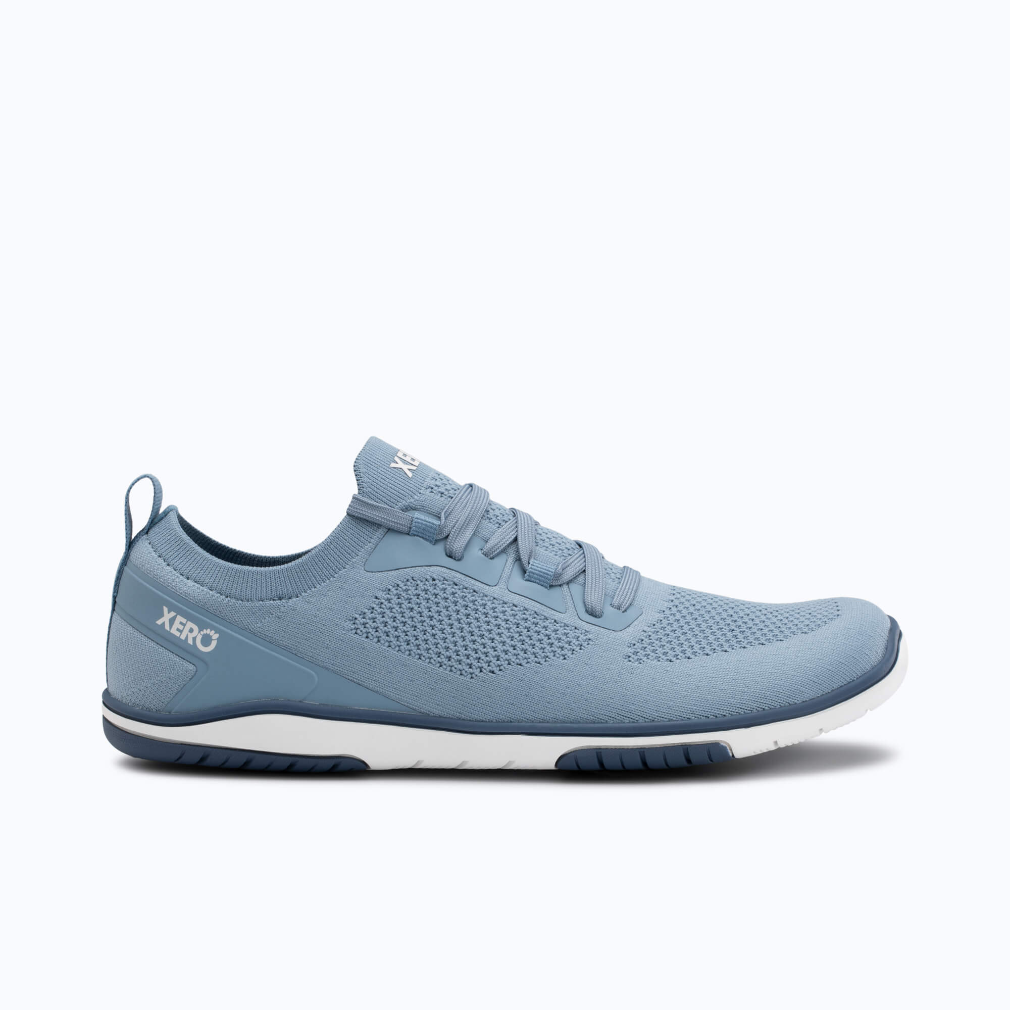 Xero Shoes Nexus Knit Womens – Windward Blue barfodssko til kvinder i farven windward blue, yderside