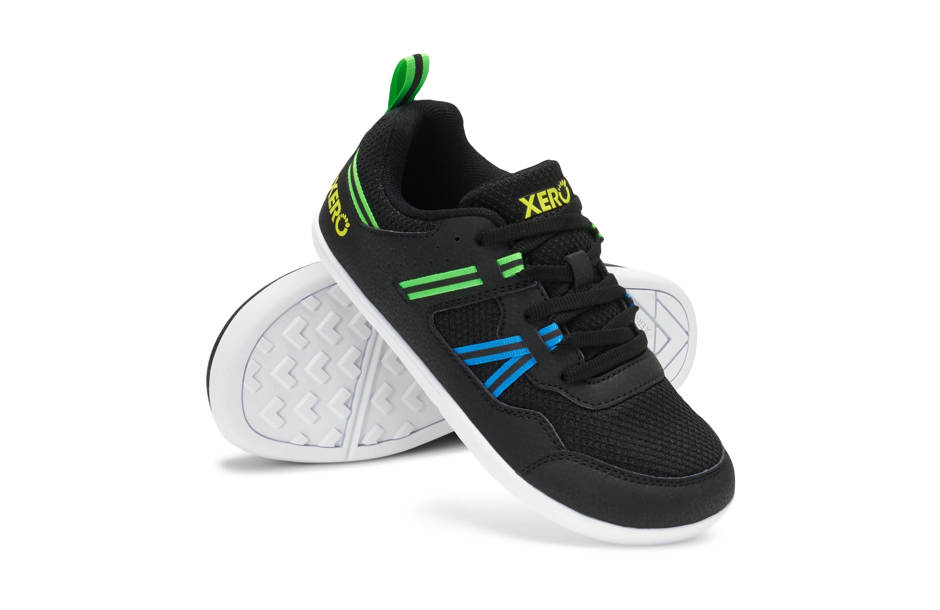 Xero Shoes Prio Kids – Black/Lime