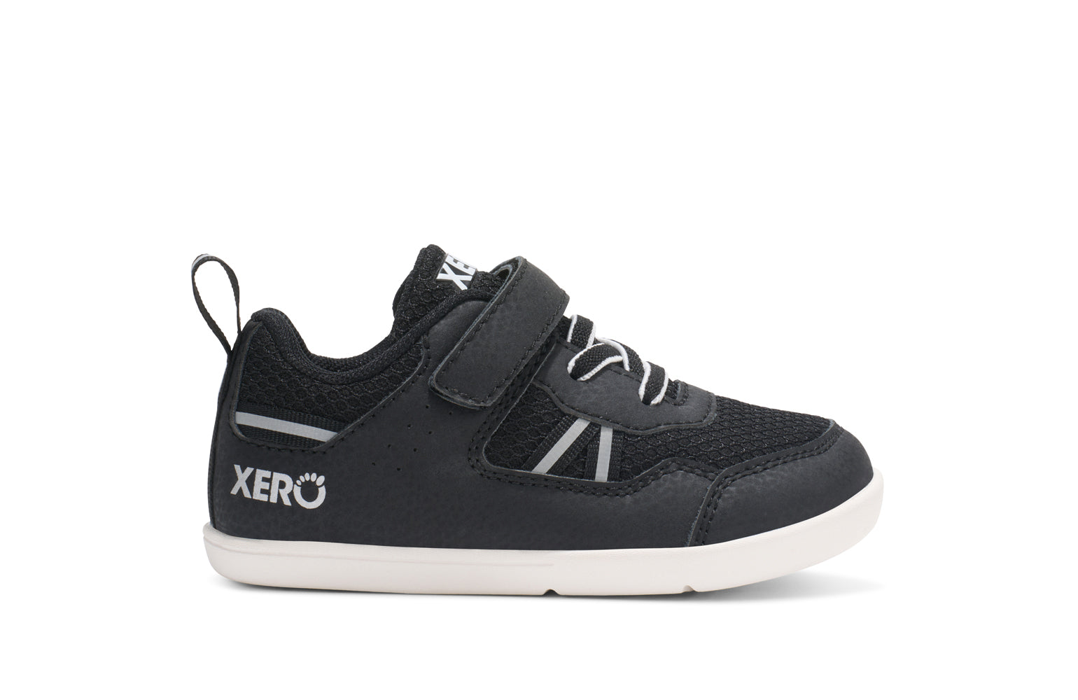 Xero Shoes Prio Little Kids – Black / White