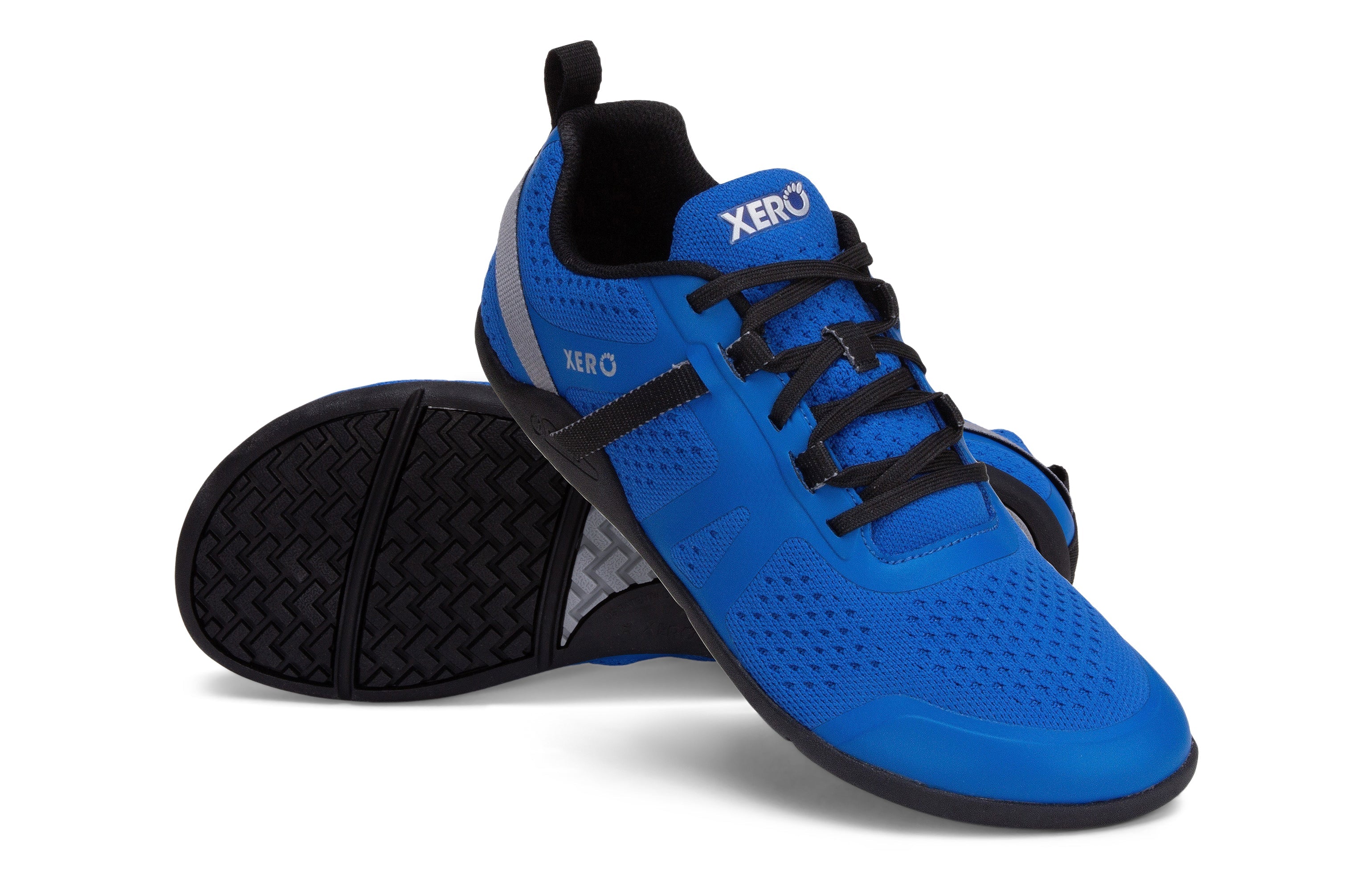 Xero Shoes Prio Neo Mens barfods performance træningssko til mænd i farven skydiver blue, par