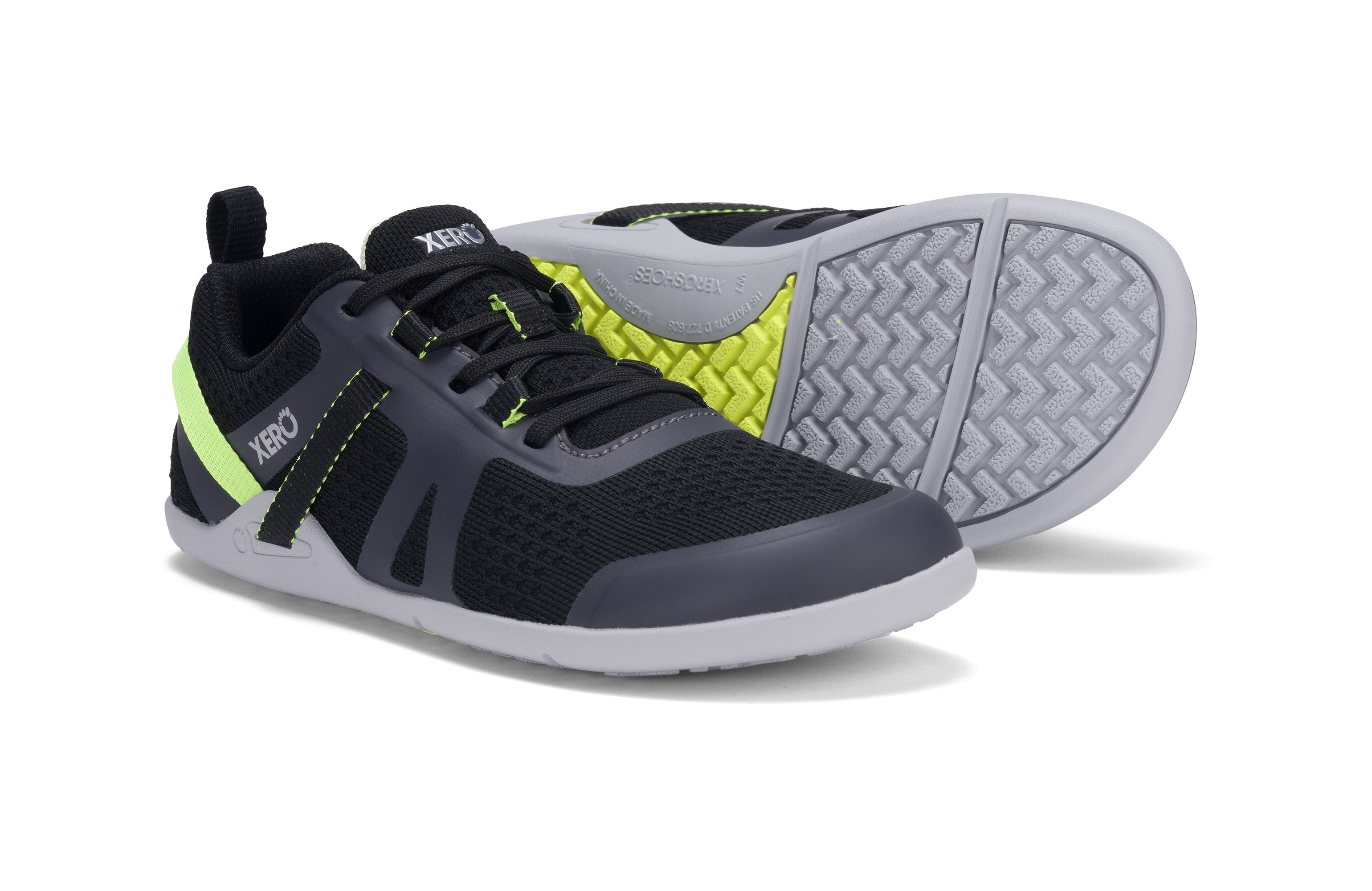 Xero Shoes Prio Neo Womens barfods athleisure trainer til kvinder i farven asphalt / black, par