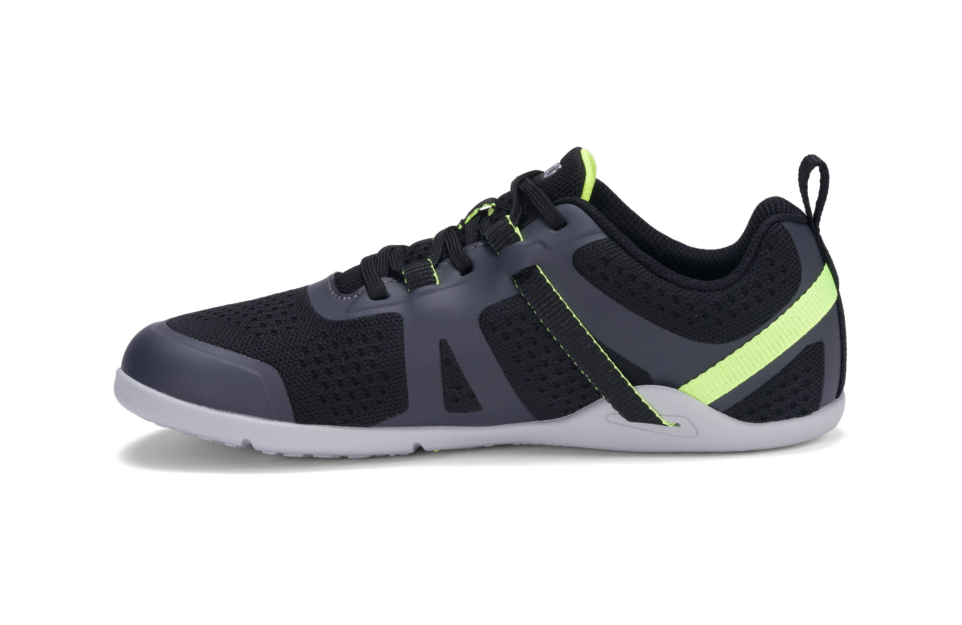 Xero Shoes Prio Neo Womens barfods athleisure trainer til kvinder i farven asphalt / black, inderside