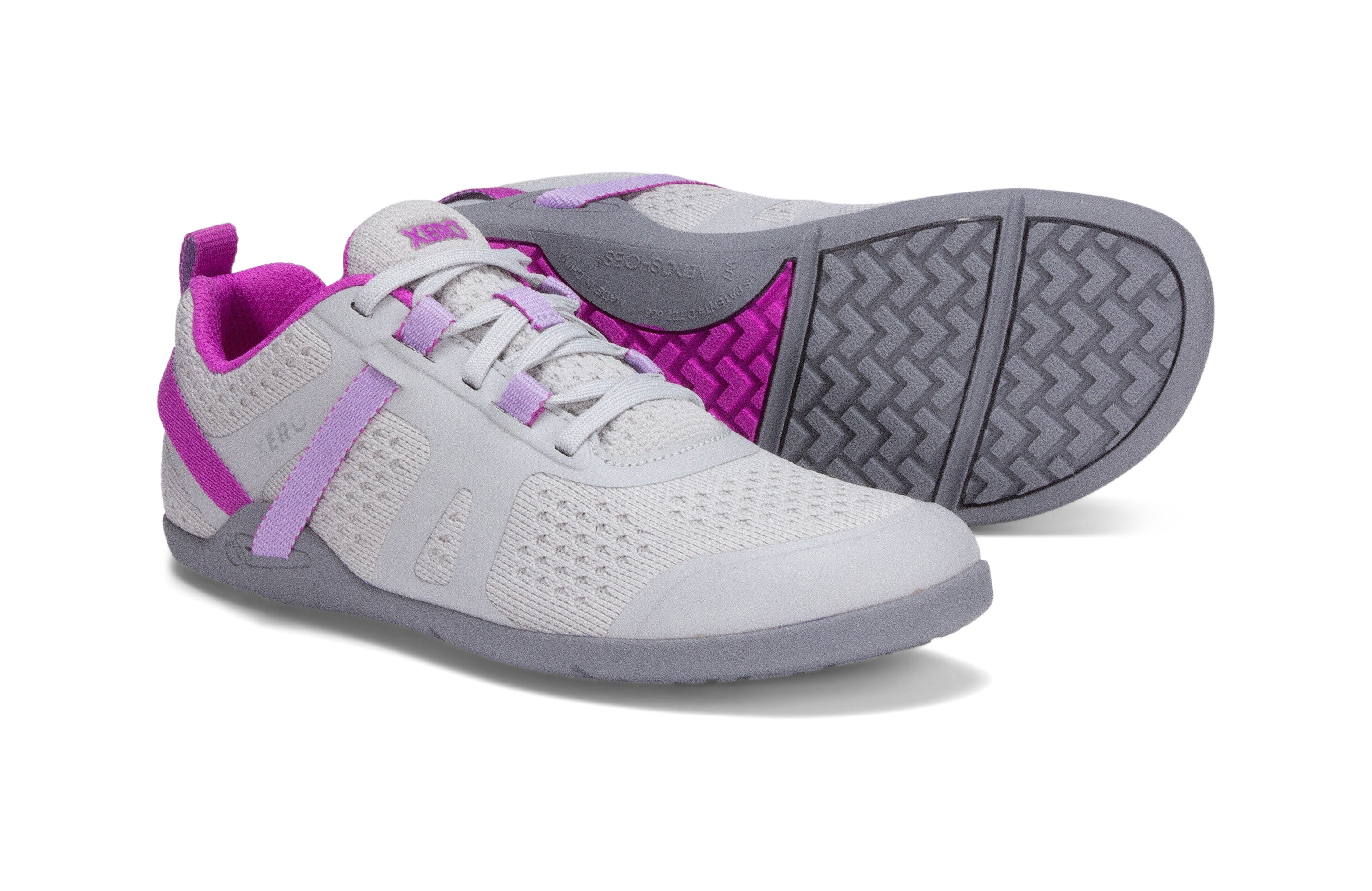 Xero Shoes Prio Neo Womens barfods athleisure trainer til kvinder i farven storm, par