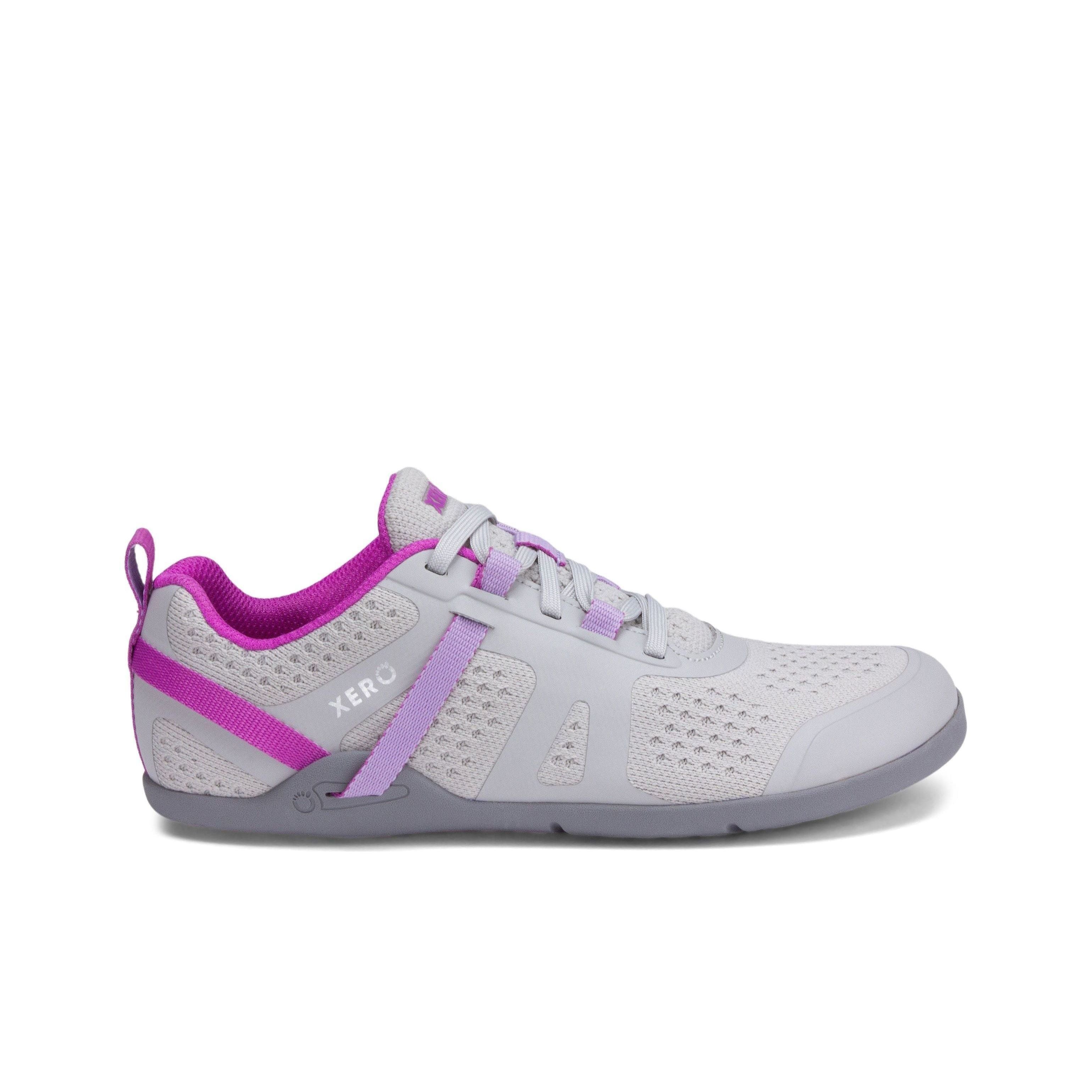 Xero Shoes Prio Neo Womens barfods athleisure trainer til kvinder i farven storm, yderside