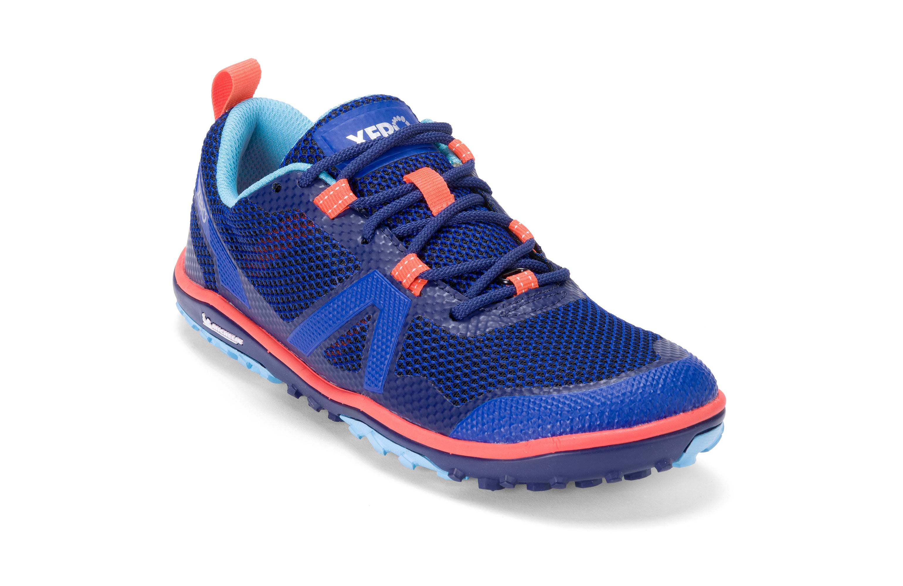 Xero Shoes Scrambler Low Women – Sodalite Blue / Orange