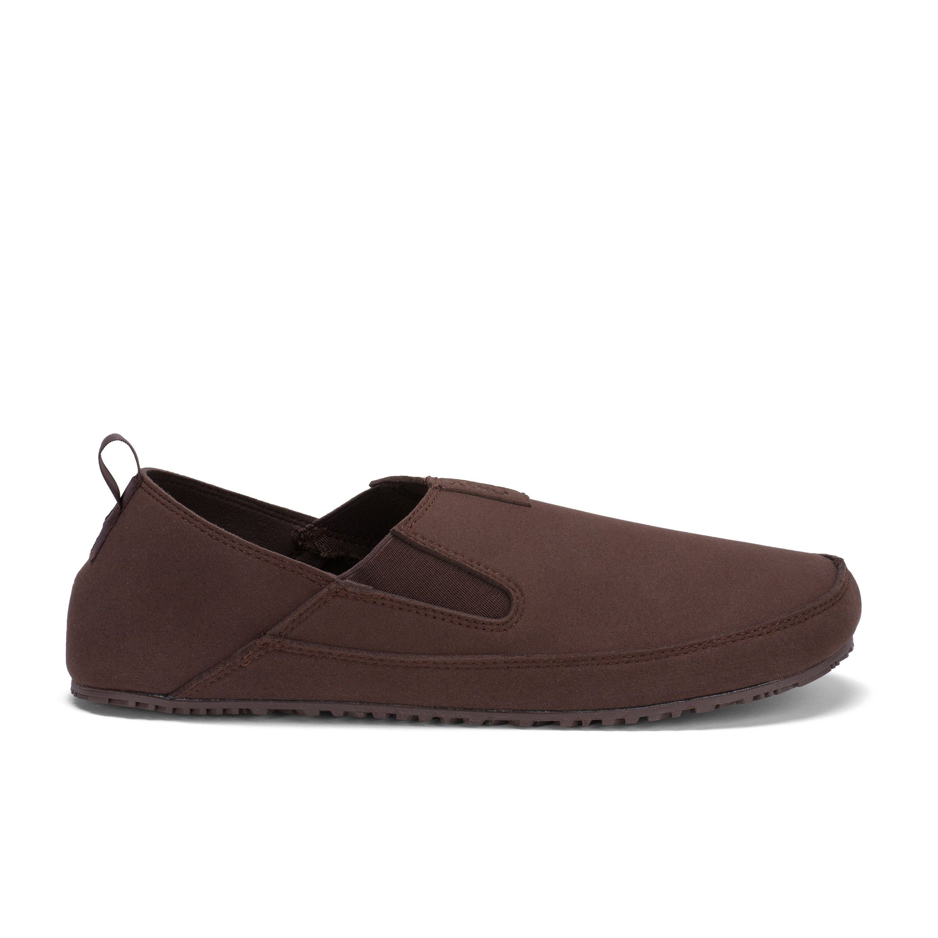 Xero Shoes Sunrise Mens barfods campsko og teltsko til mænd i farven brown, yderside