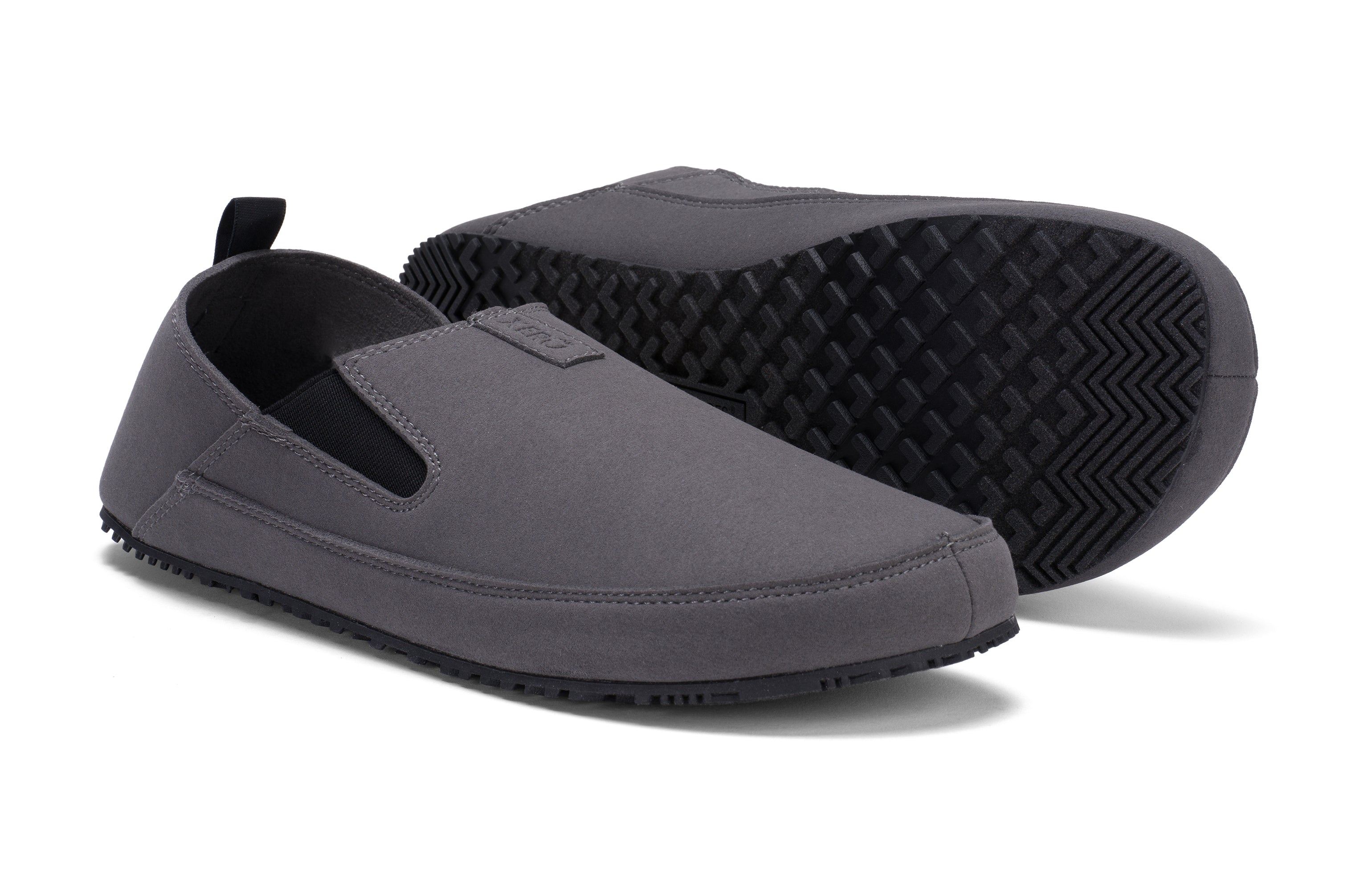 Xero Shoes Sunrise Mens barfods campsko og teltsko til mænd i farven gray, par