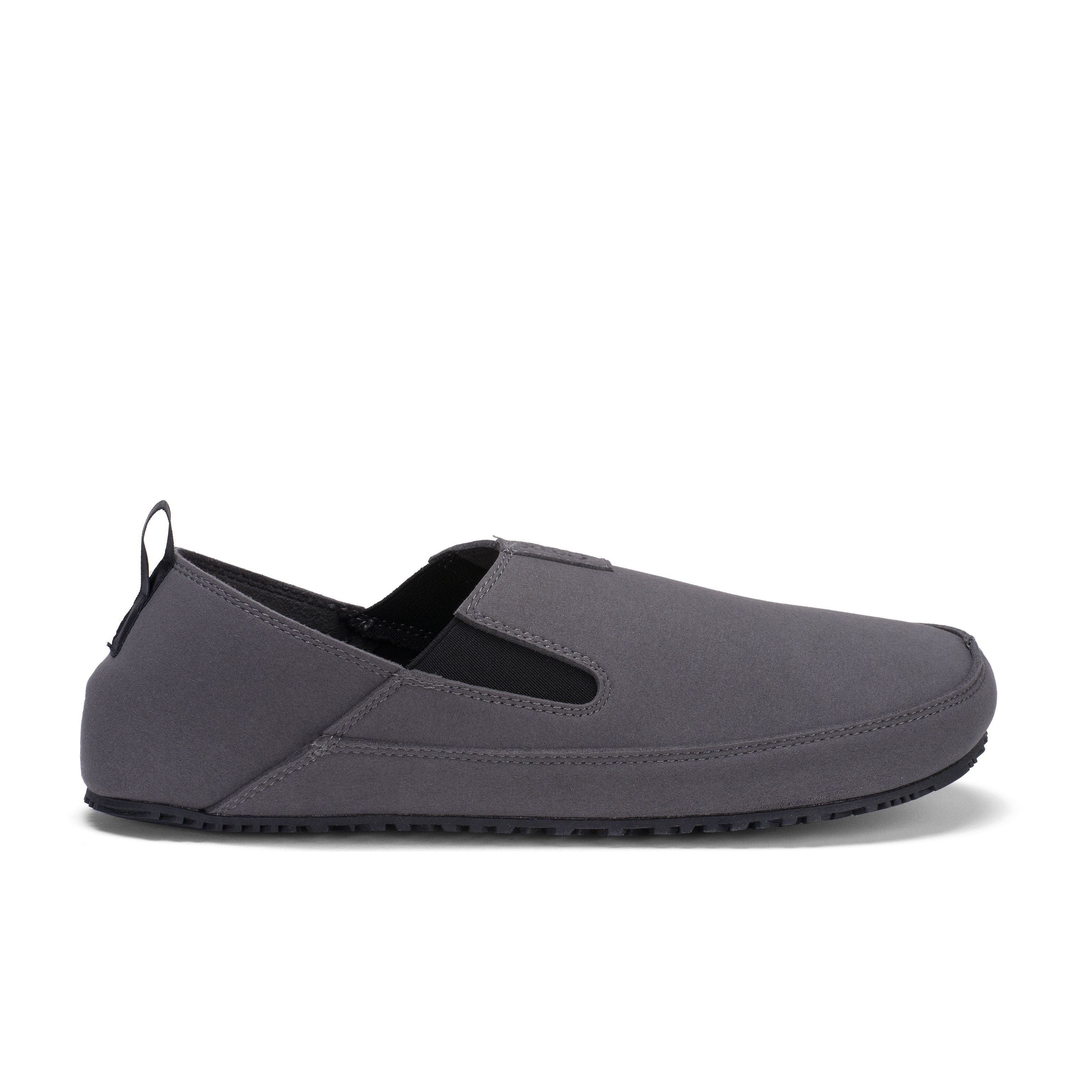 Xero Shoes Sunrise Mens barfods campsko og teltsko til mænd i farven gray, yderside