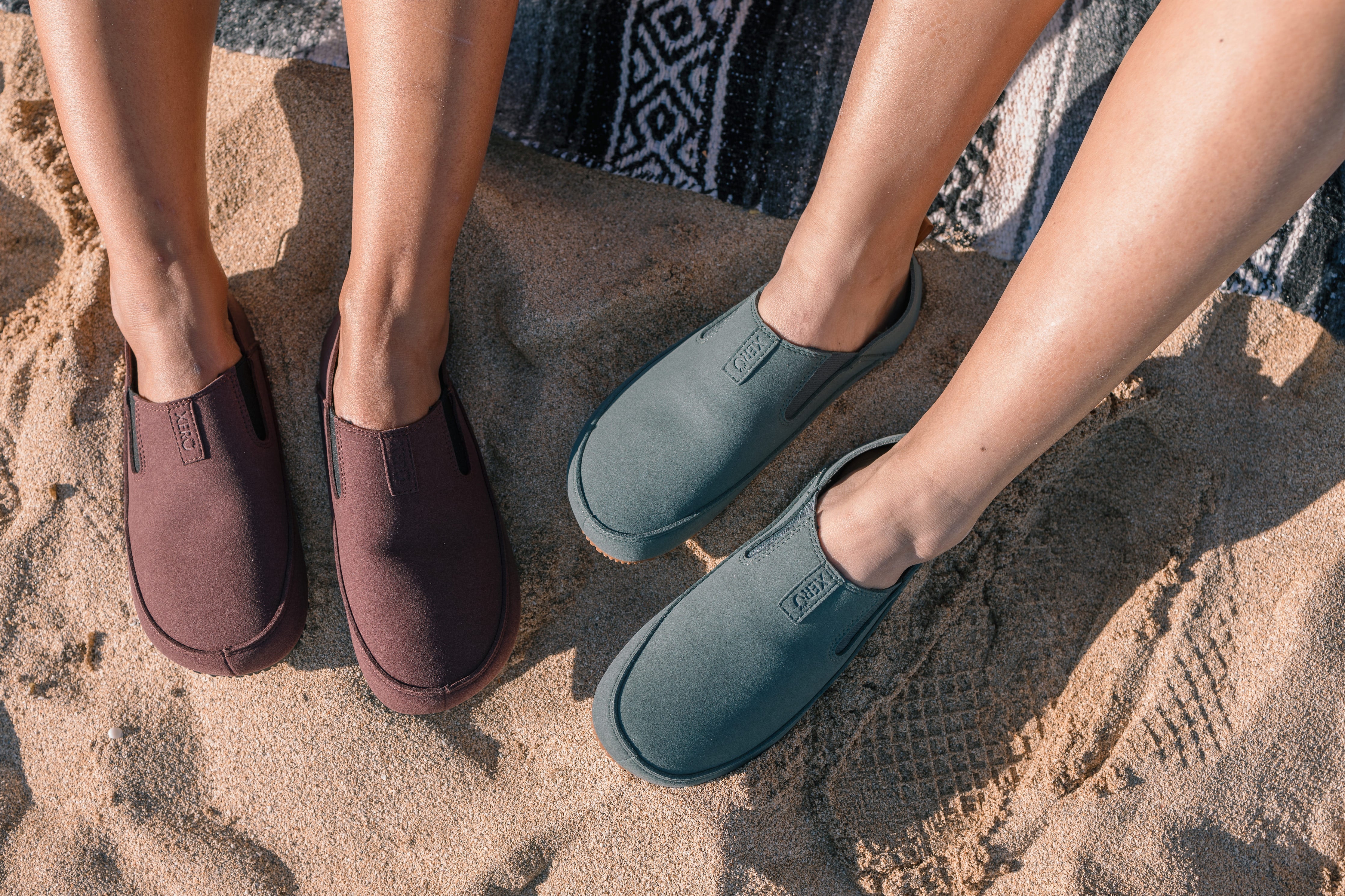 Xero Shoes Sunrise Womens barfods campsko og teltsko til kvinder i farven all, lifestyle