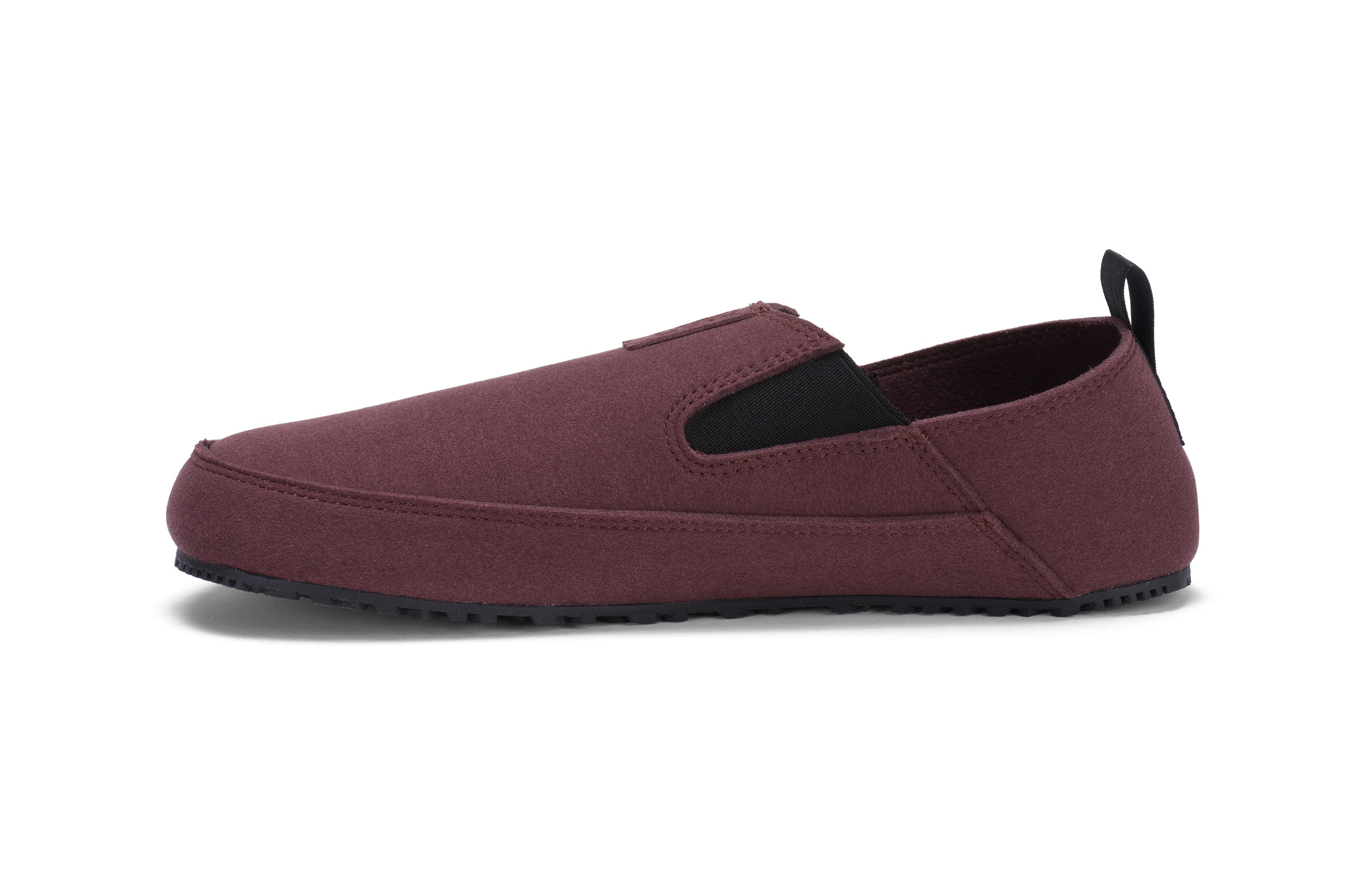 Xero Shoes Sunrise Womens barfods campsko og teltsko til kvinder i farven fig, inderside