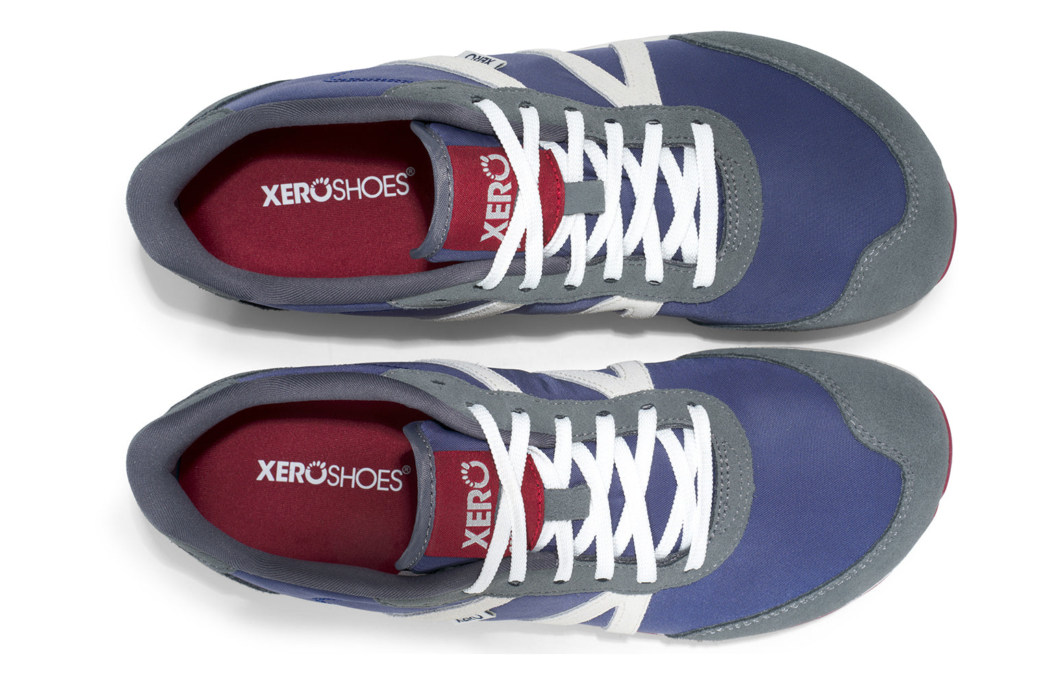 Xero Shoes Wynn Mens – Blue/Gray/Red