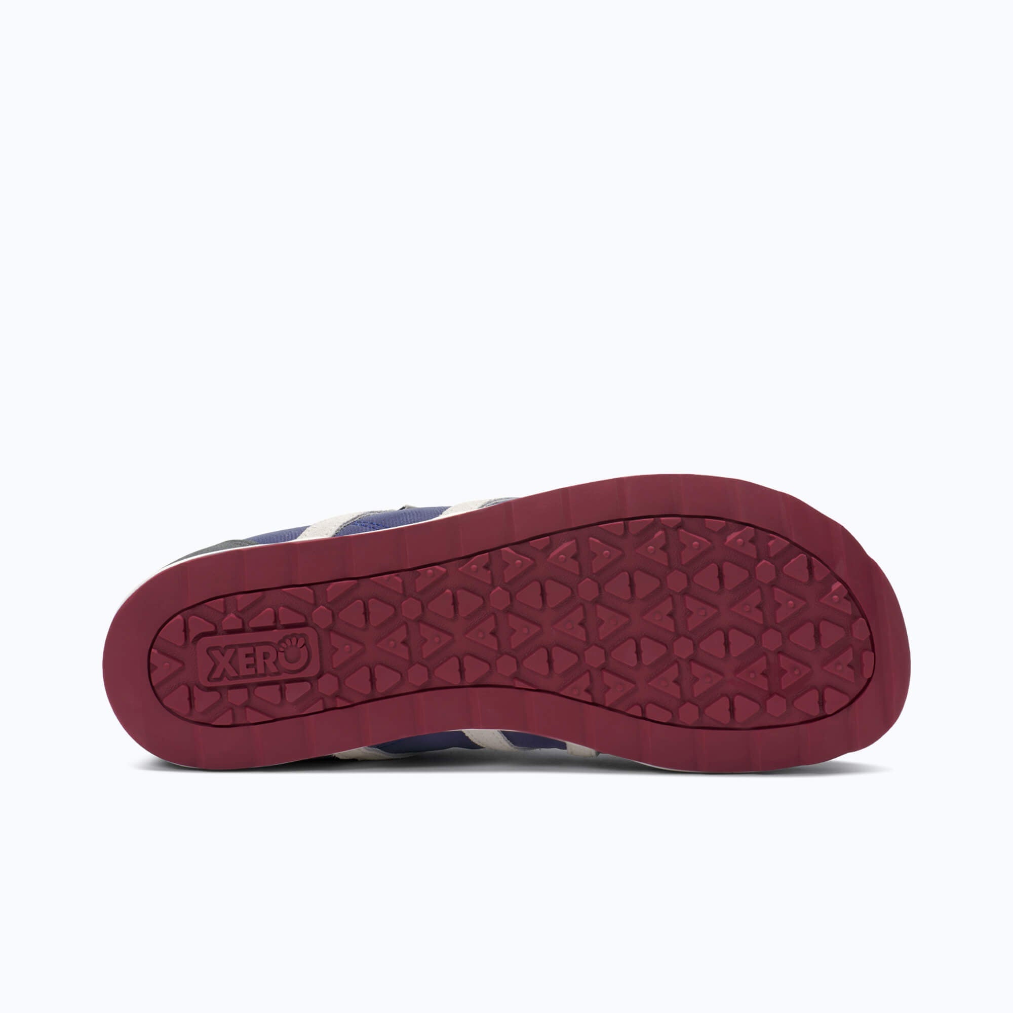Xero Shoes Wynn Womens – Blue/Gray/Red barfodssko til kvinder i farven blue/gray/red, sål