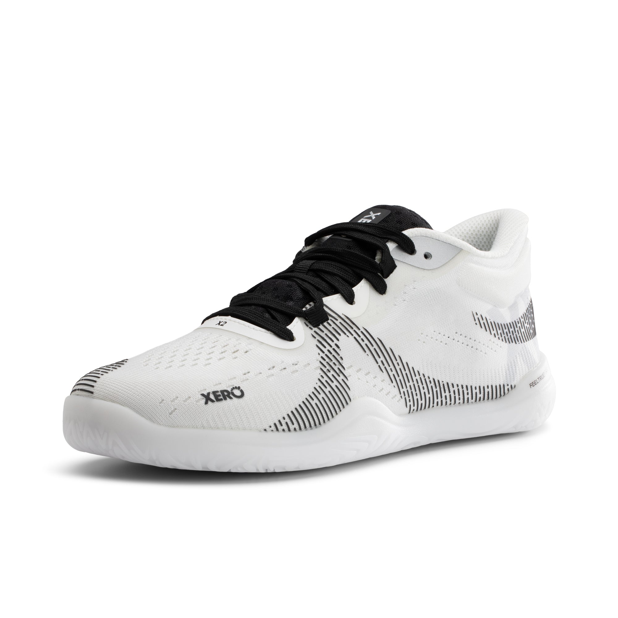 Xero Shoes X2 barfodssko til dame i farven White, set skråt forfra