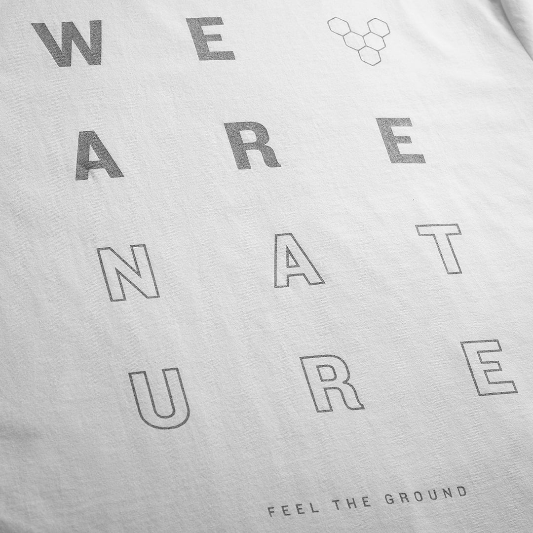 Vivobarefoot We Are Nature T-Shirt Unisex – White