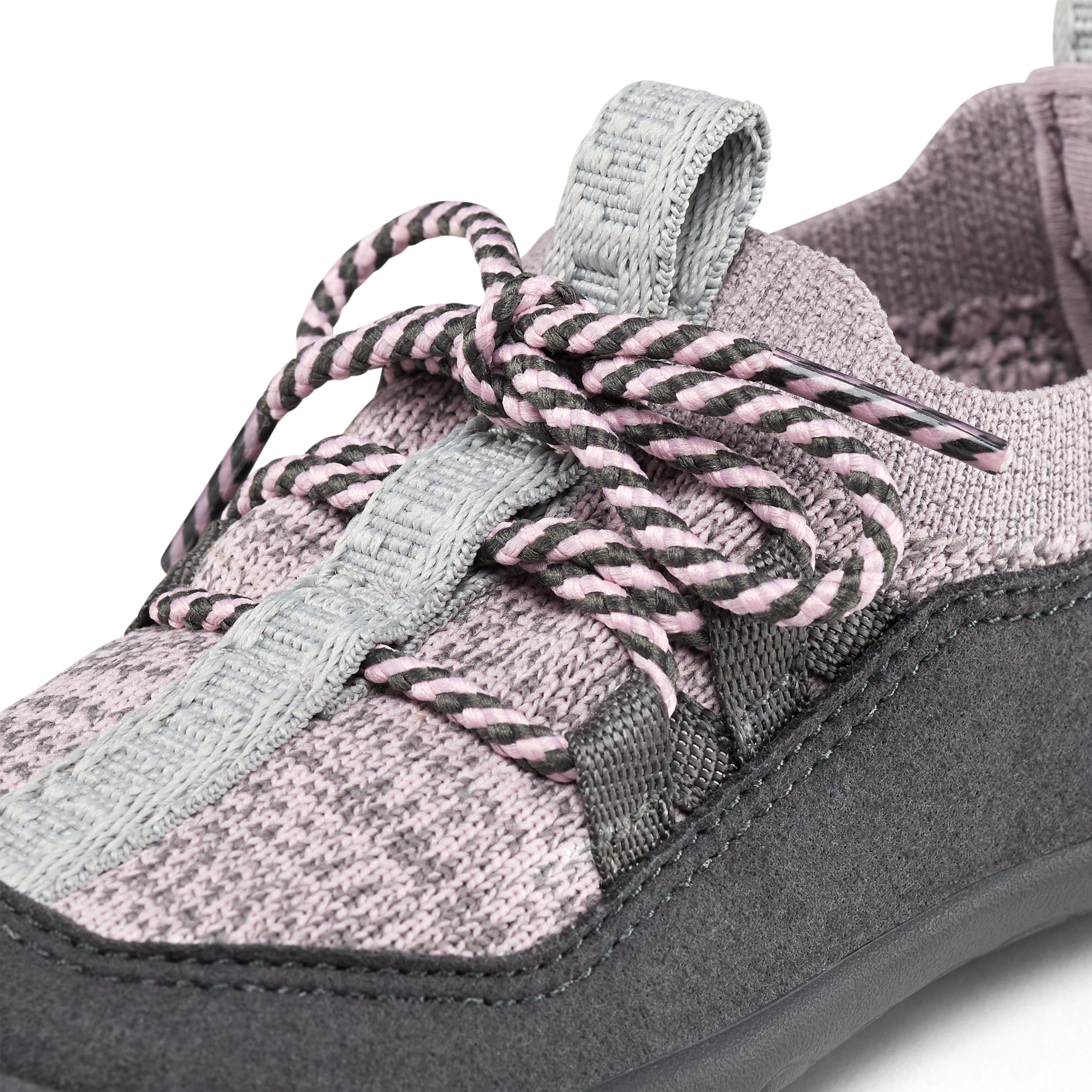 Affenzahn Knit Walker barfods prewalker til baby i farven koala, detalje