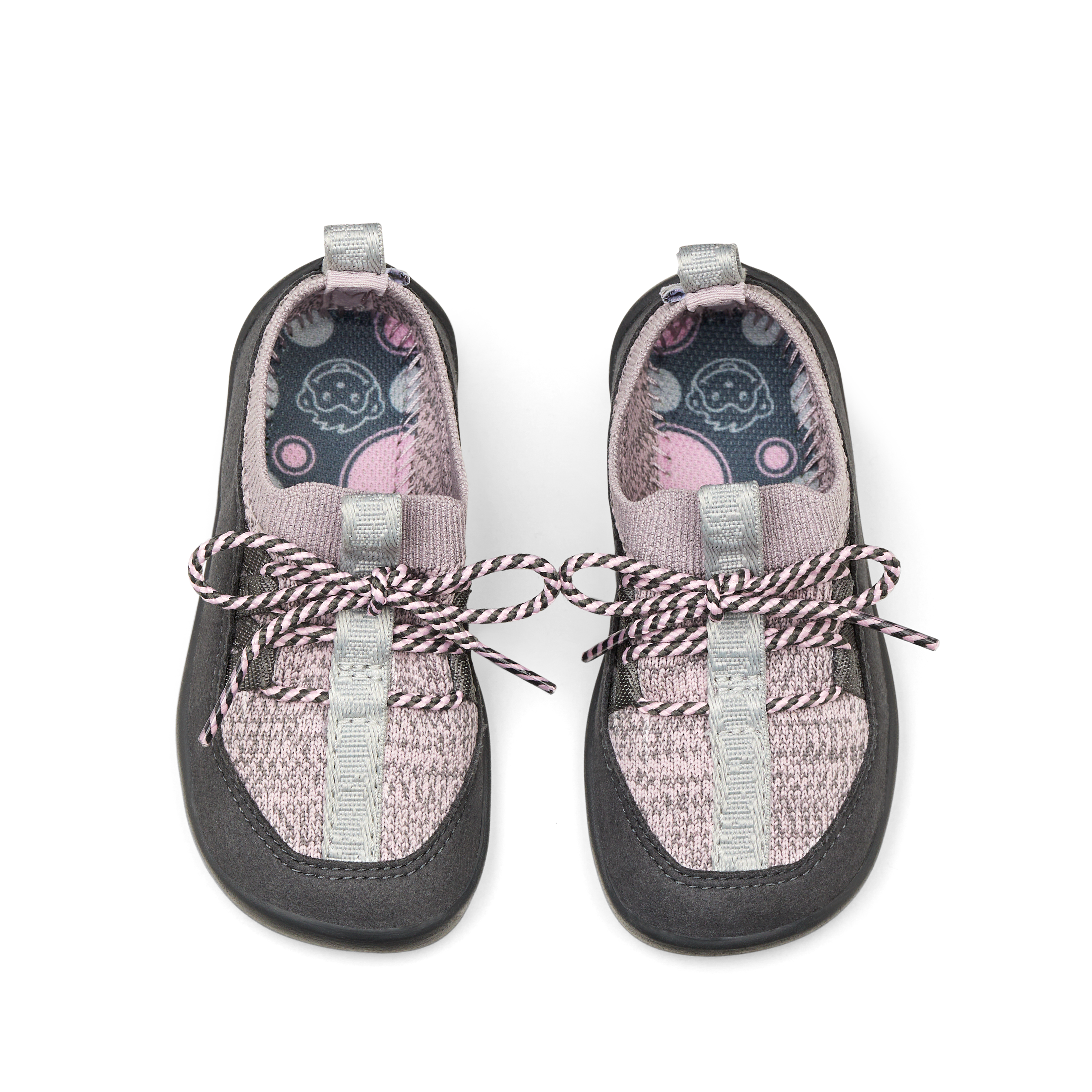 Affenzahn Knit Walker barfods prewalker til baby i farven koala, top