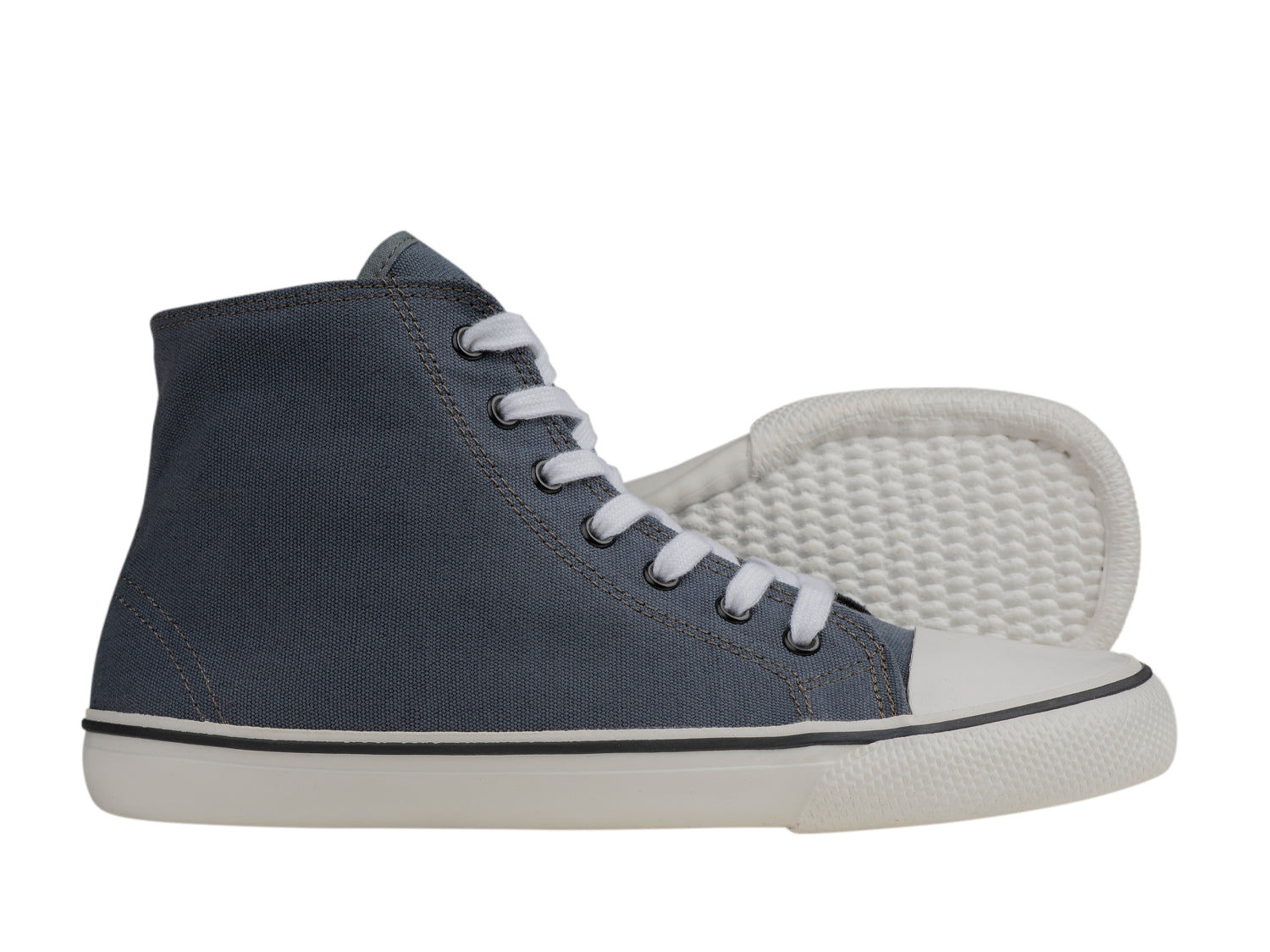 Bohempia Orik 2.0 barfods converse sneakers til kvinder og mænd i farven grey-white, par