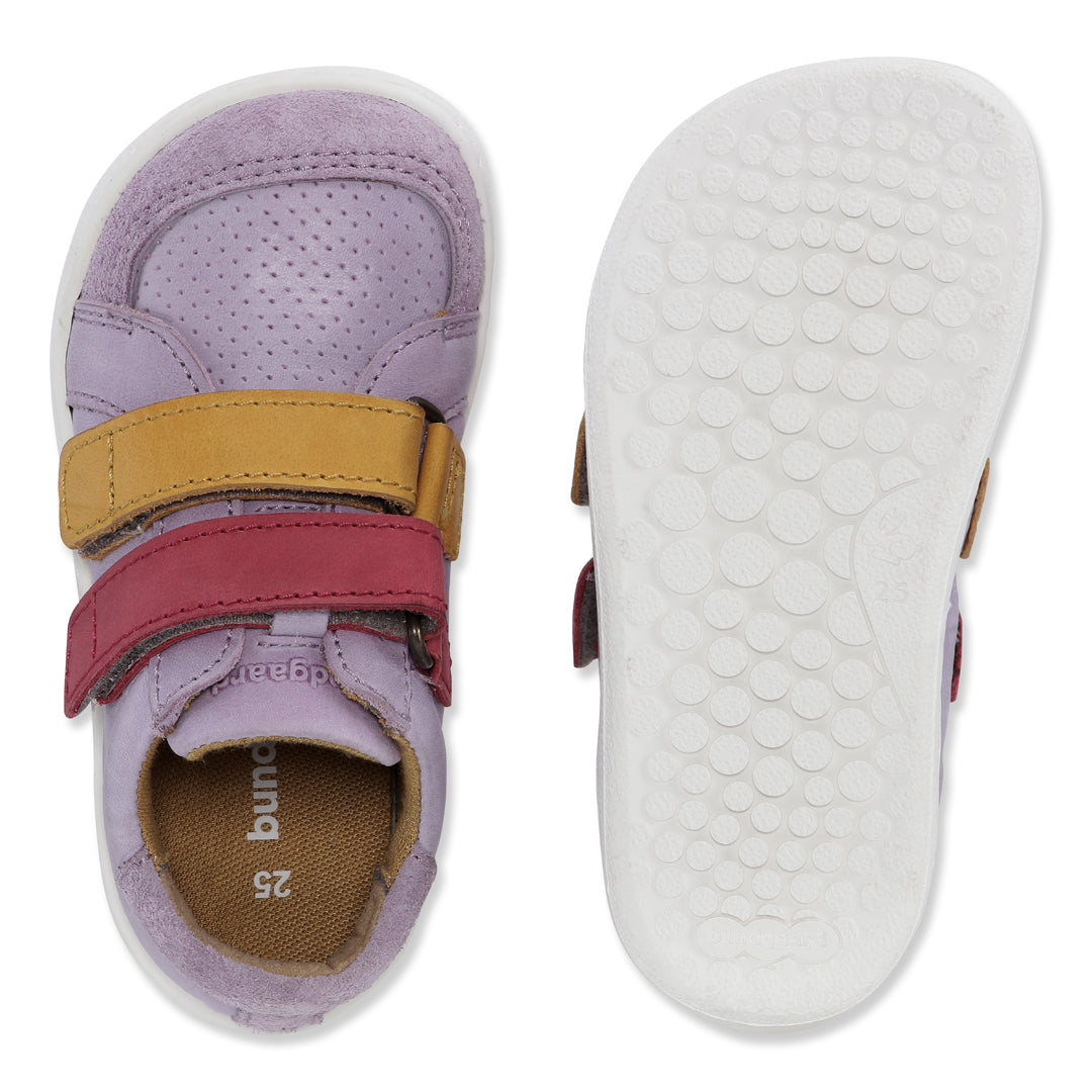 Bundgaard Buster barfods sneaker til børn i farven lilac ws, top