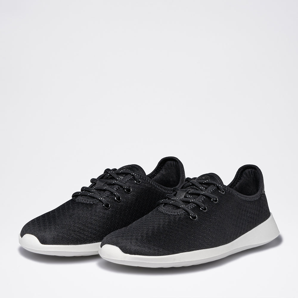 Groundies Balance Vegan Women barfods sneakers til kvinder i farven black, par