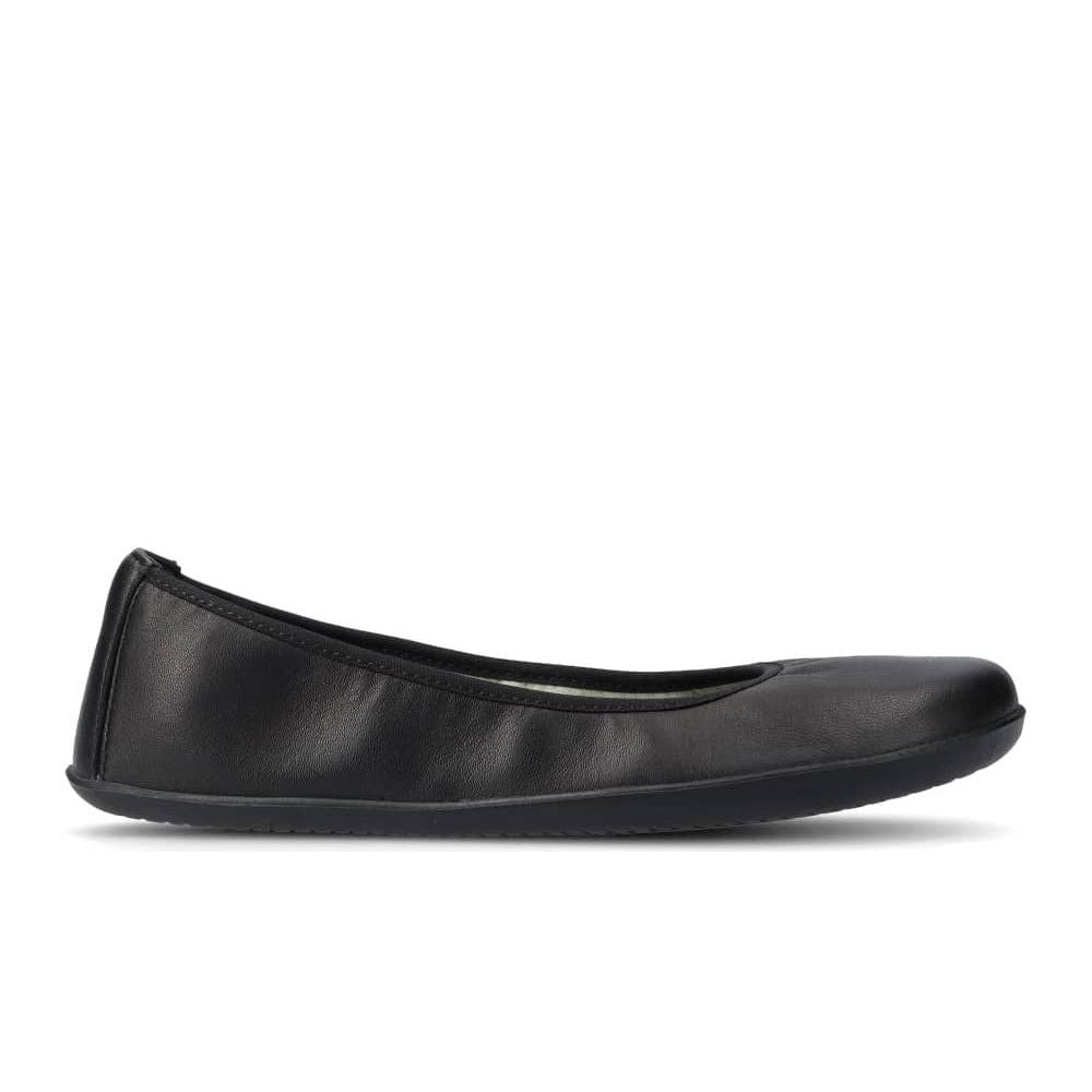 Groundies Lily Classic Women barfods ballerinaer til kvinder i farven black, yderside