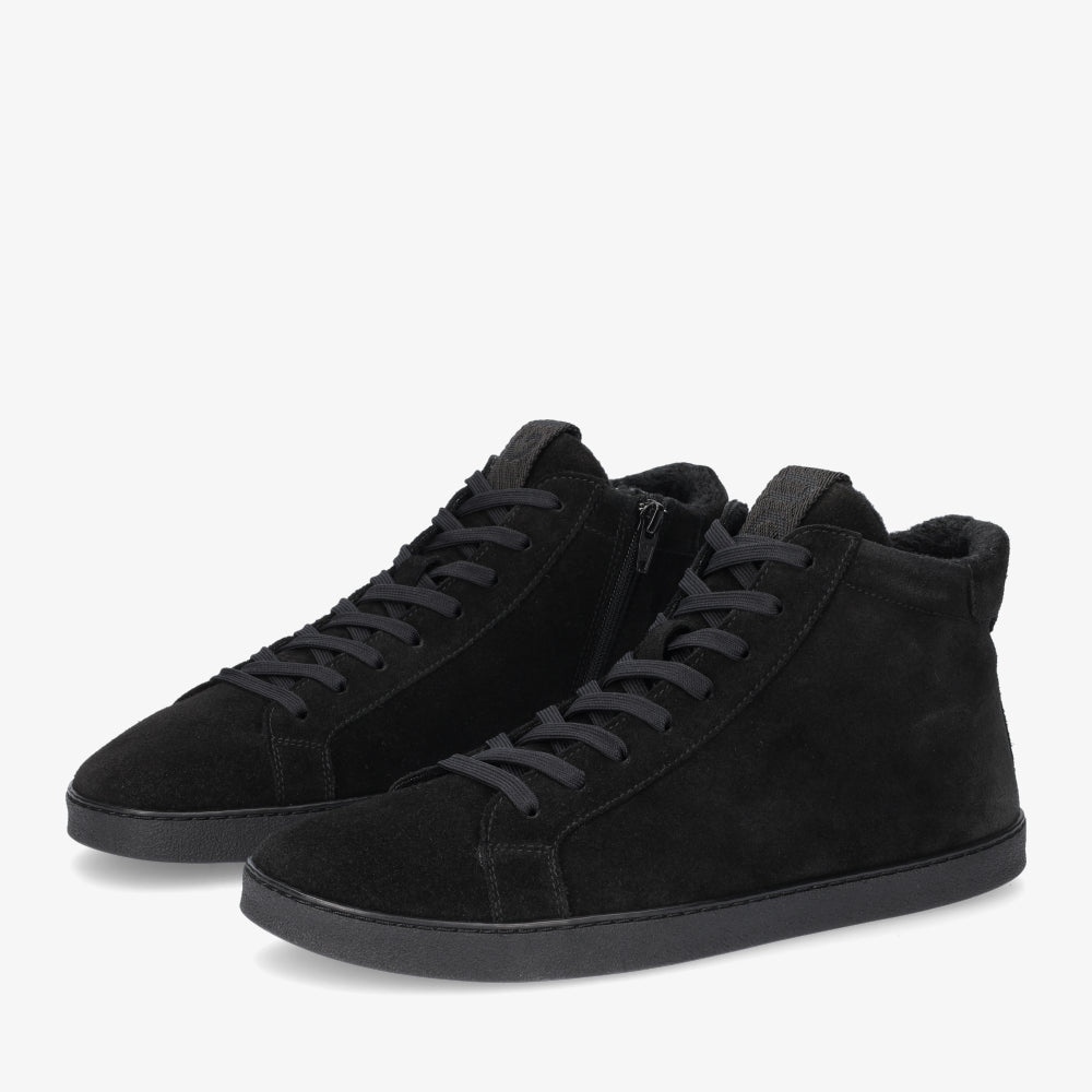 Groundies San Francisco Men barfods vinter sneakers til mænd i farven black, par