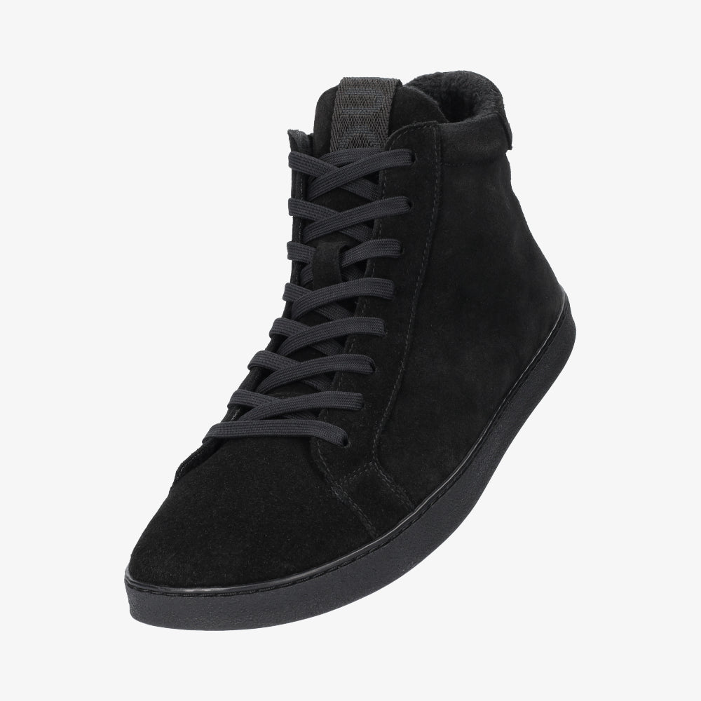 Groundies San Francisco Men barfods vinter sneakers til mænd i farven green,black, vinklet