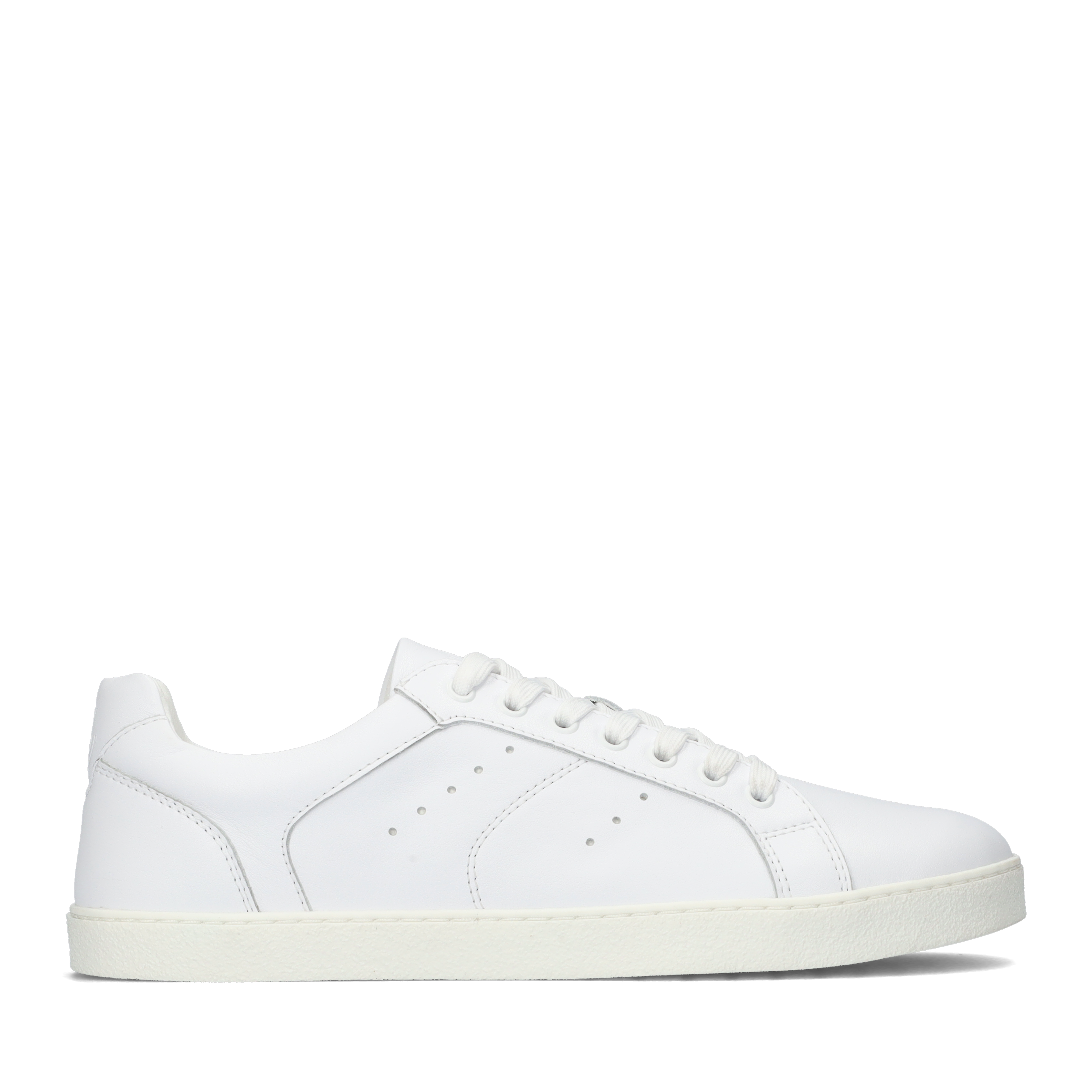 Groundies Universe Pure Women barfods sneakers til kvinder i farven white, yderside