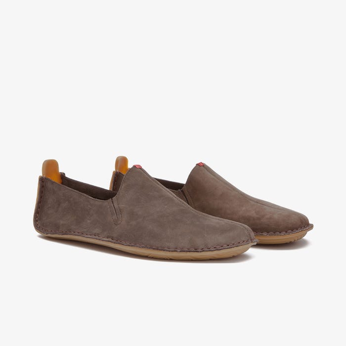 Vivobarefoot Ababa II Womens barfods mokkasiner til kvinder i farven brown, par