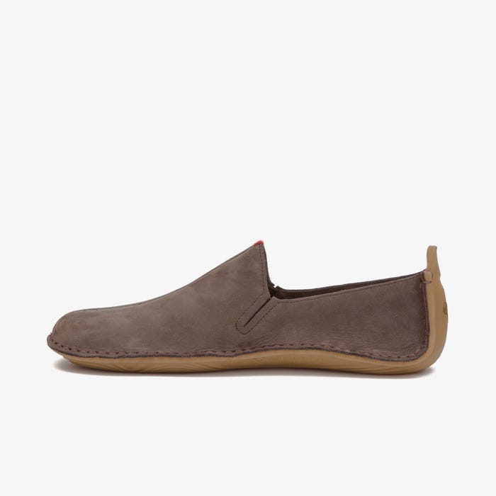 Vivobarefoot Ababa II Womens barfods mokkasiner til kvinder i farven brown, inderside