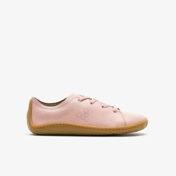 Vivobarefoot Addis Kids barfods sneakers til børn i farven misty rose, yderside