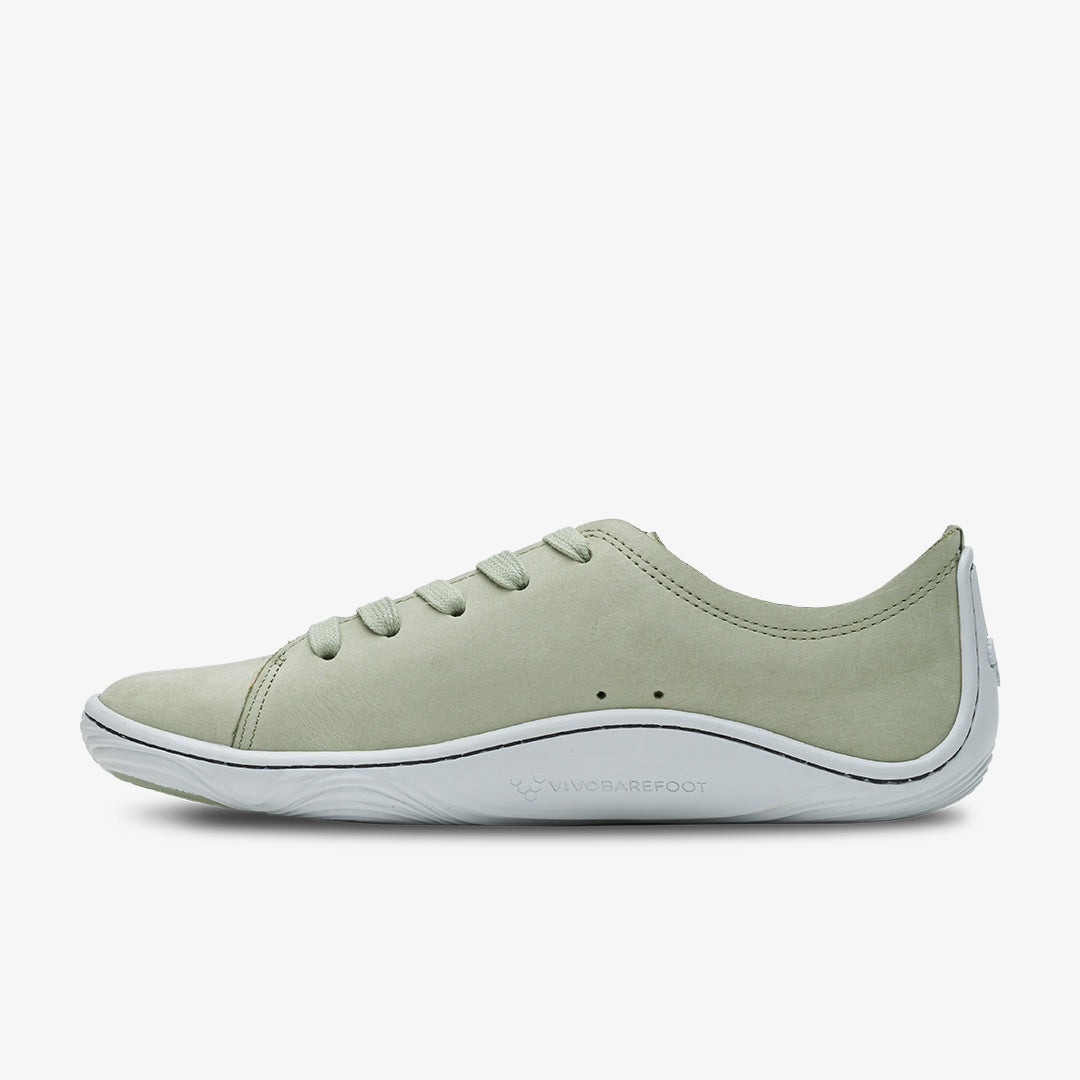 Vivobarefoot Addis Womens barfods Sneakers til kvinder i farven lewa sage, inderside