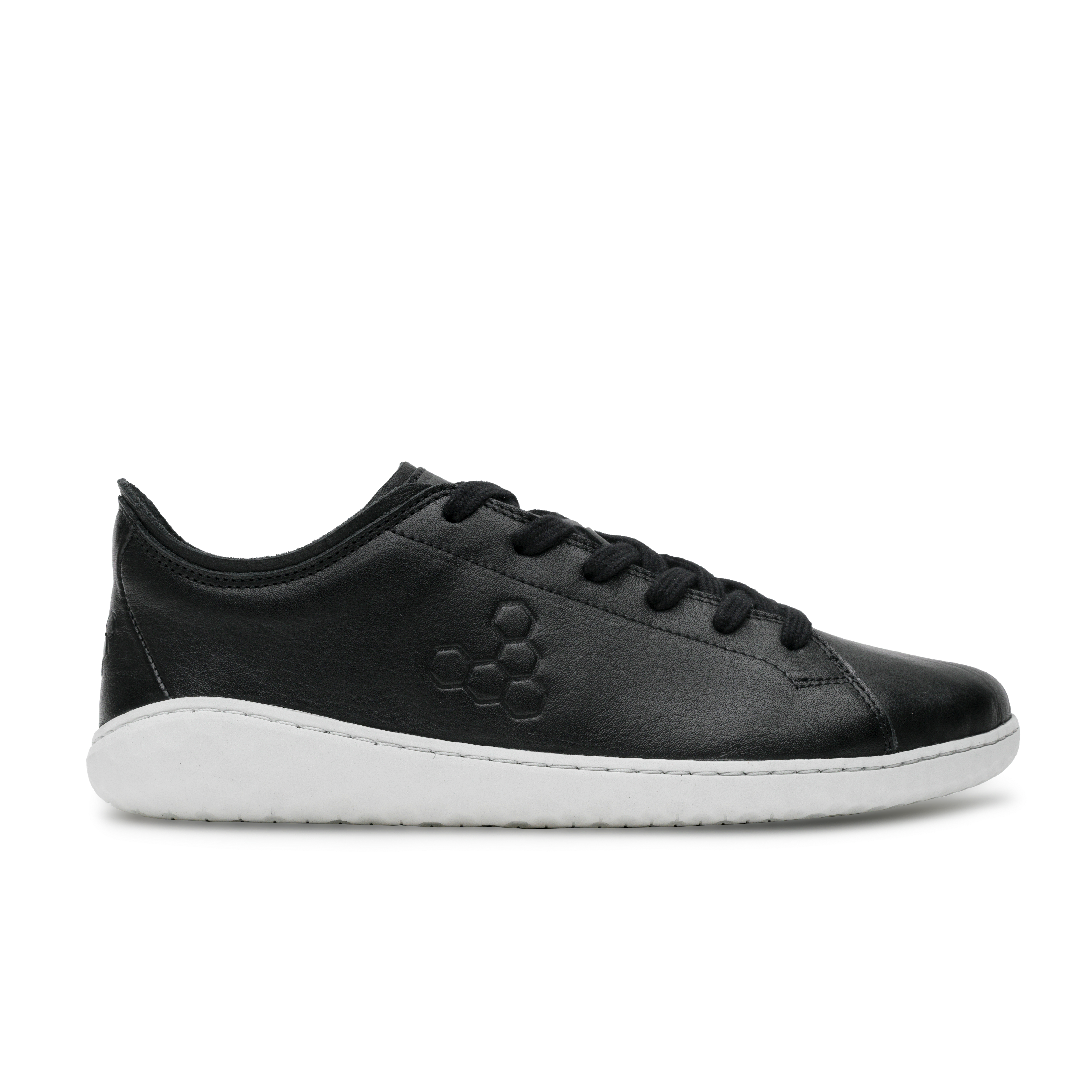 Vivobarefoot Geo Court III Mens barfods sneakers til mænd i farven obsidian, yderside