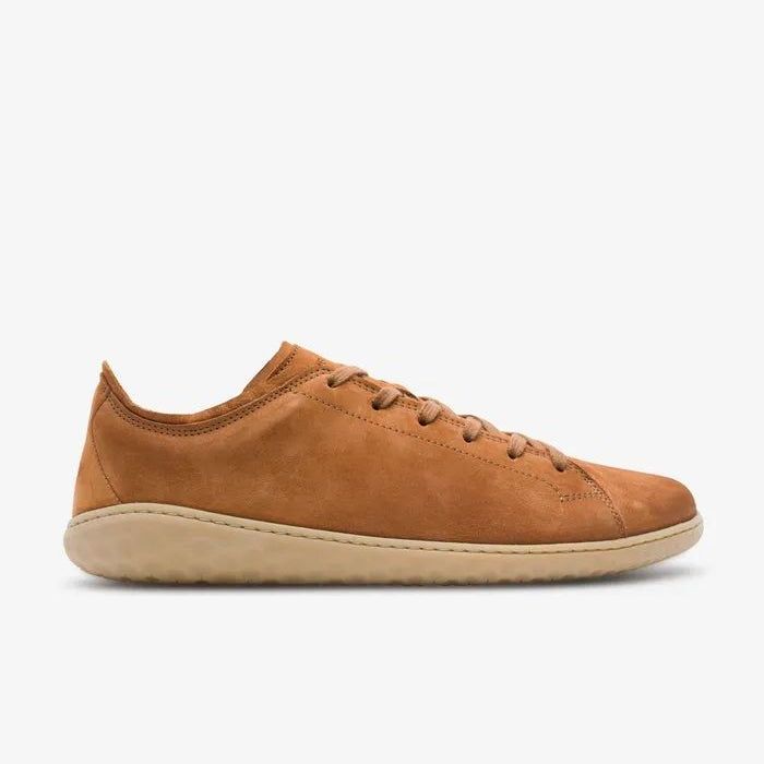 Vivobarefoot Geo Court III Mens barfods sneakers til mænd i farven tan, yderside