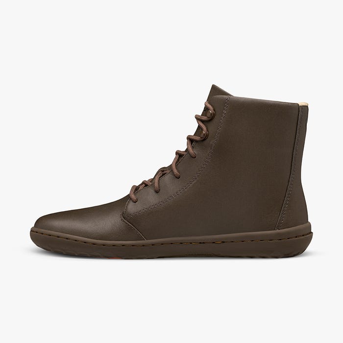 Vivobarefoot Gobi Hi IV Womens barfods støvler til kvinder i farven bracken, inderside