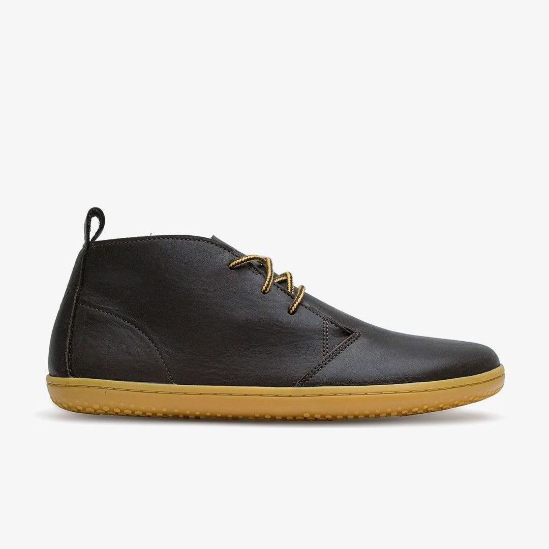 Vivobarefoot Gobi III Mens barfods oxford business sko til mænd i farven bracken, yderside