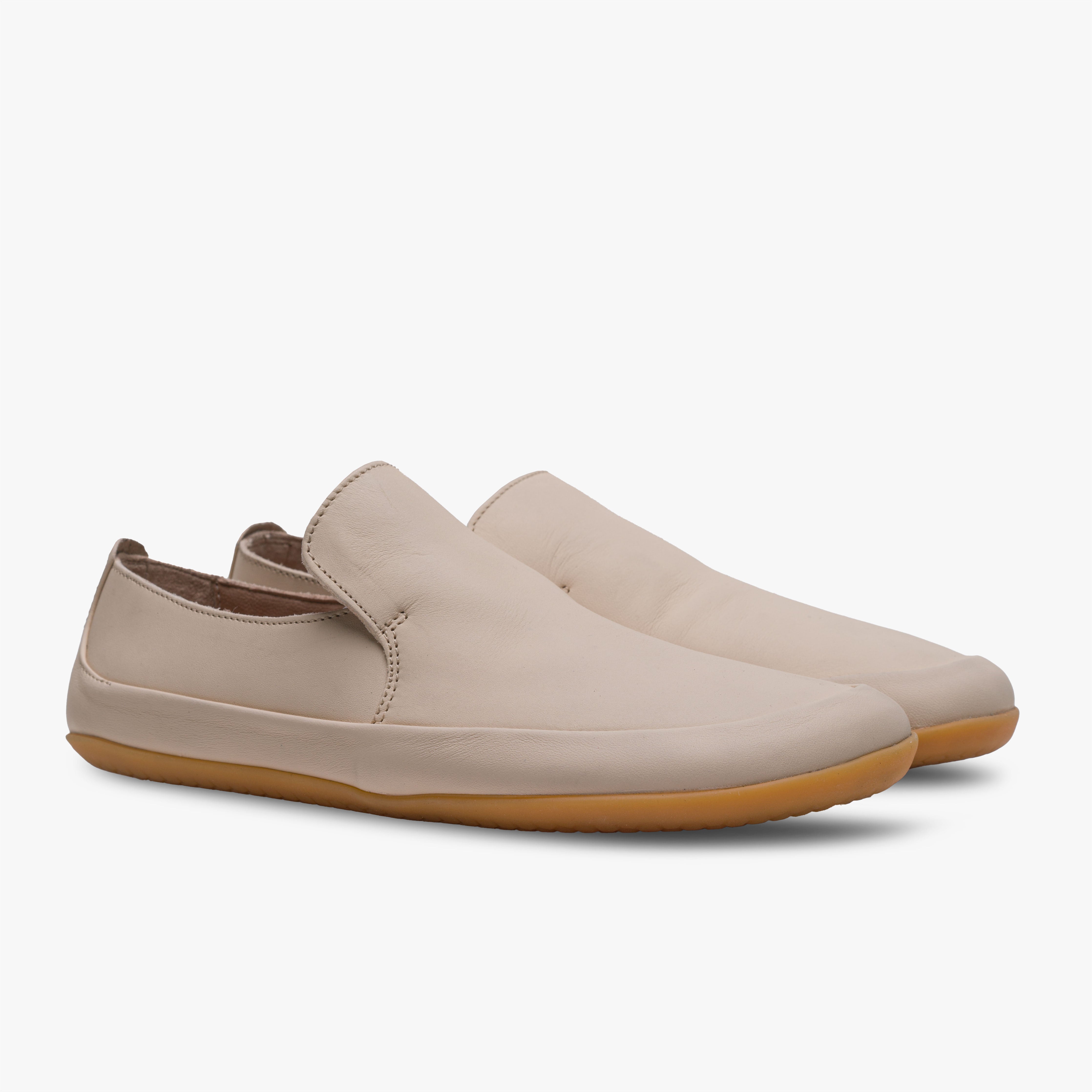 Vivobarefoot Opanka II barfods slip-on til kvinder i farven sheer pink, par