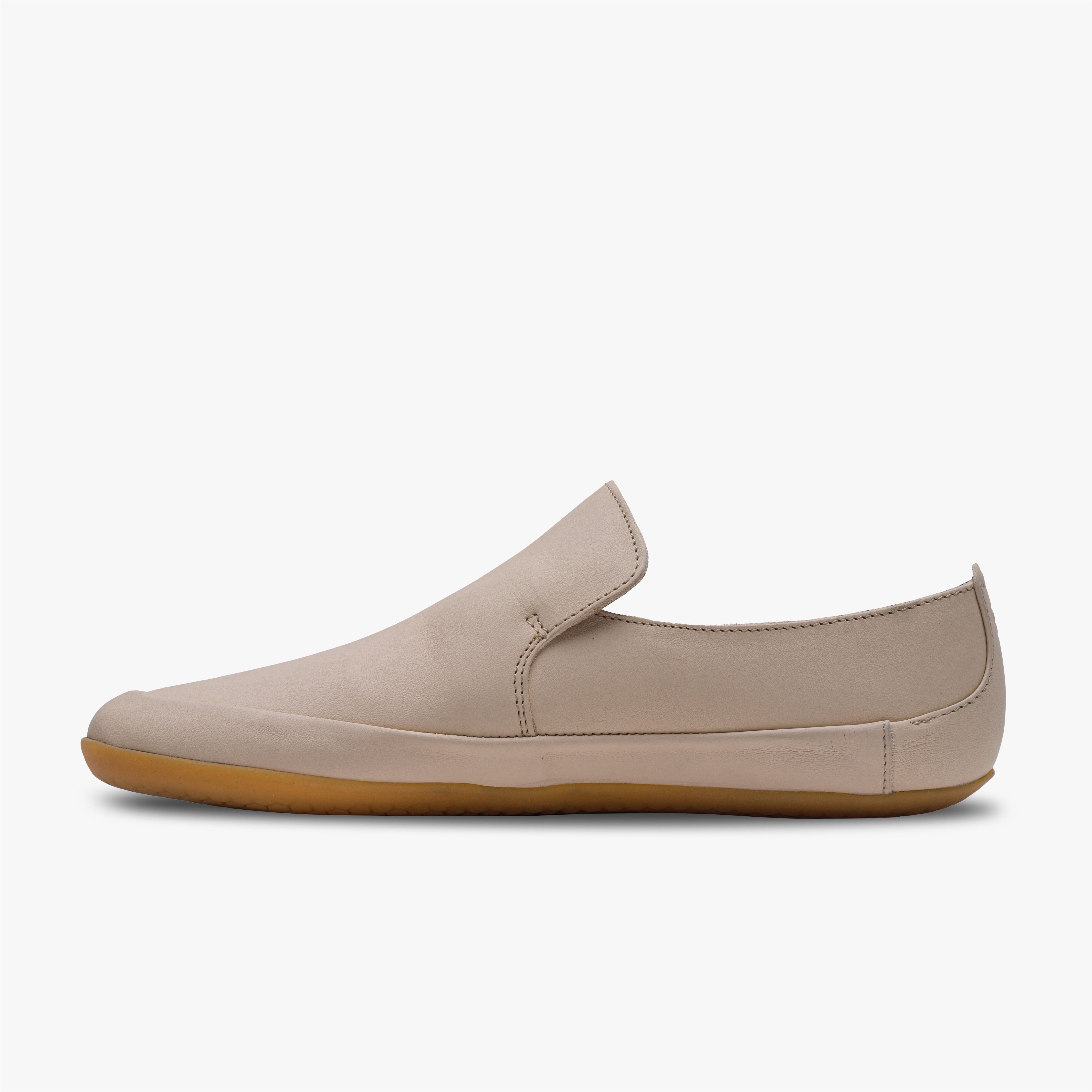 Vivobarefoot Opanka II barfods slip-on til kvinder i farven sheer pink, inderside